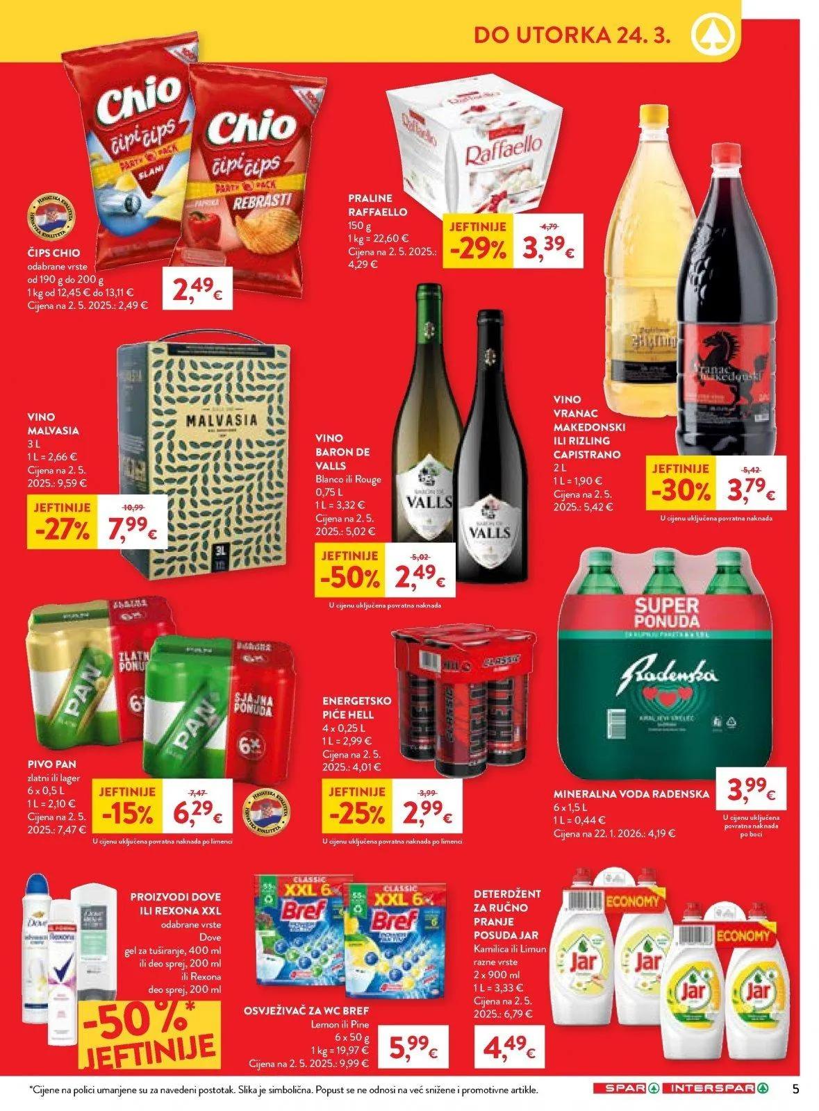 Katalog Spar katalog do 24.03.2026 od 19. ožujka do 24. ožujka 2026. - Pregled Stranica 5
