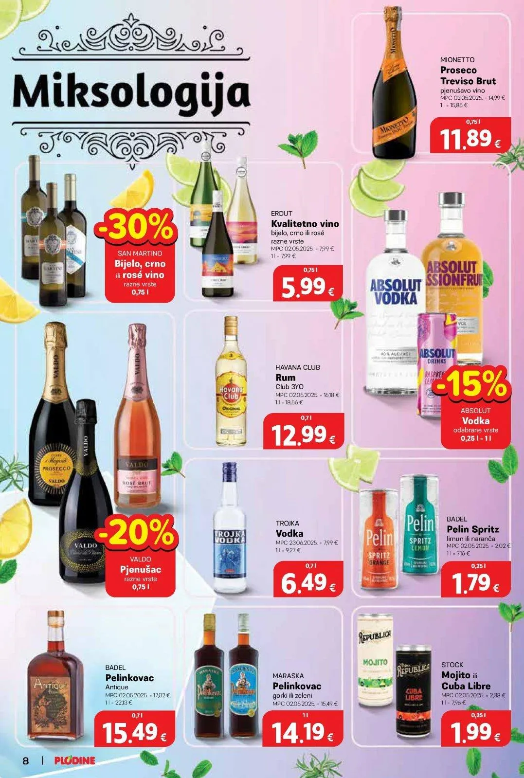 Katalog Plodine katalog do 30.06.2026 od 26. lipnja do 30. lipnja 2026. - Pregled Stranica 8