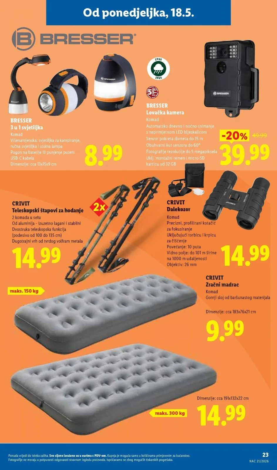 Katalog Lidl katalog do 24.05.2026 od 14. svibnja do 24. svibnja 2026. - Pregled Stranica 23