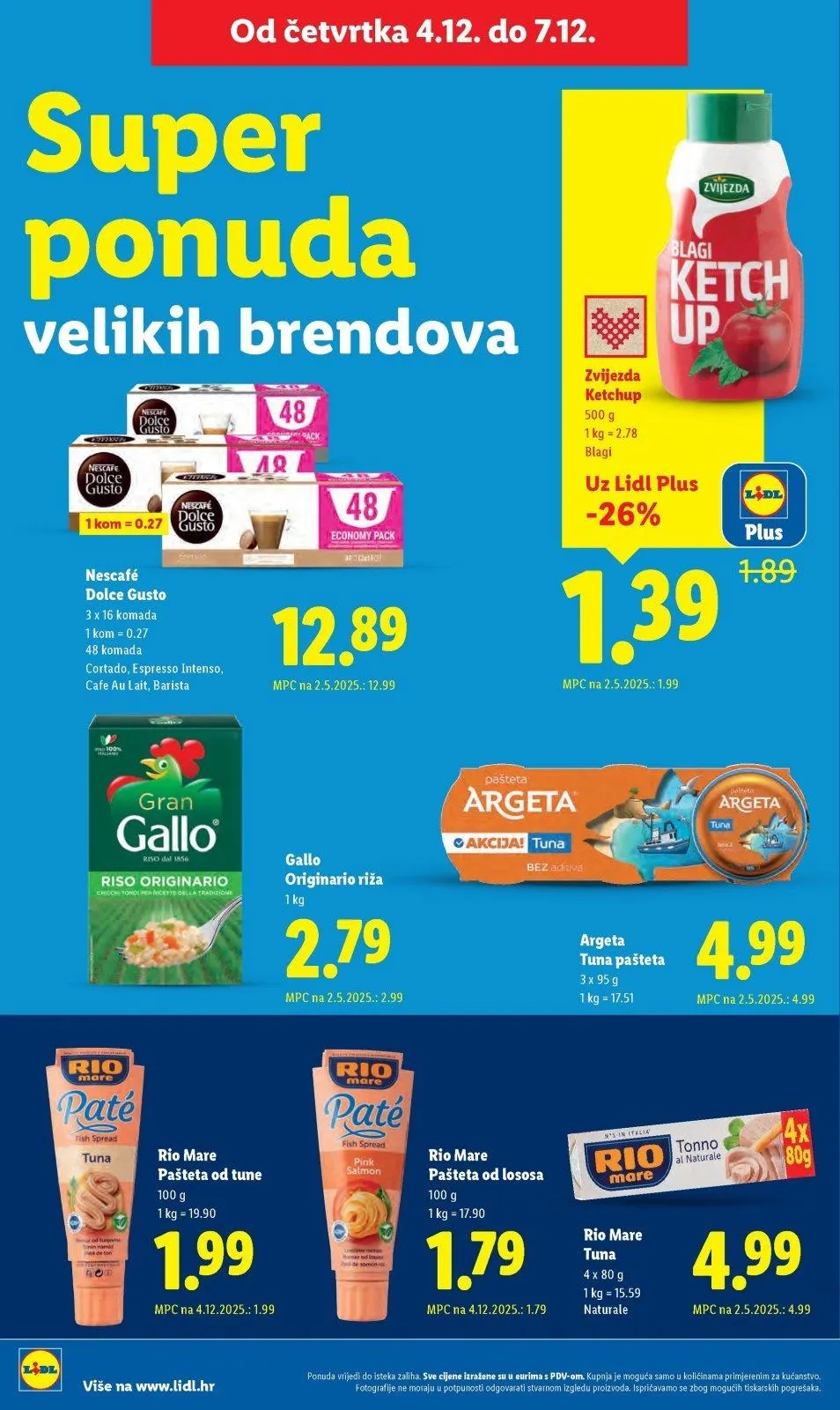 Katalog Lidl katalog do 07.12.2025 od 3. prosinca do 7. prosinca 2025. - Pregled Stranica 72