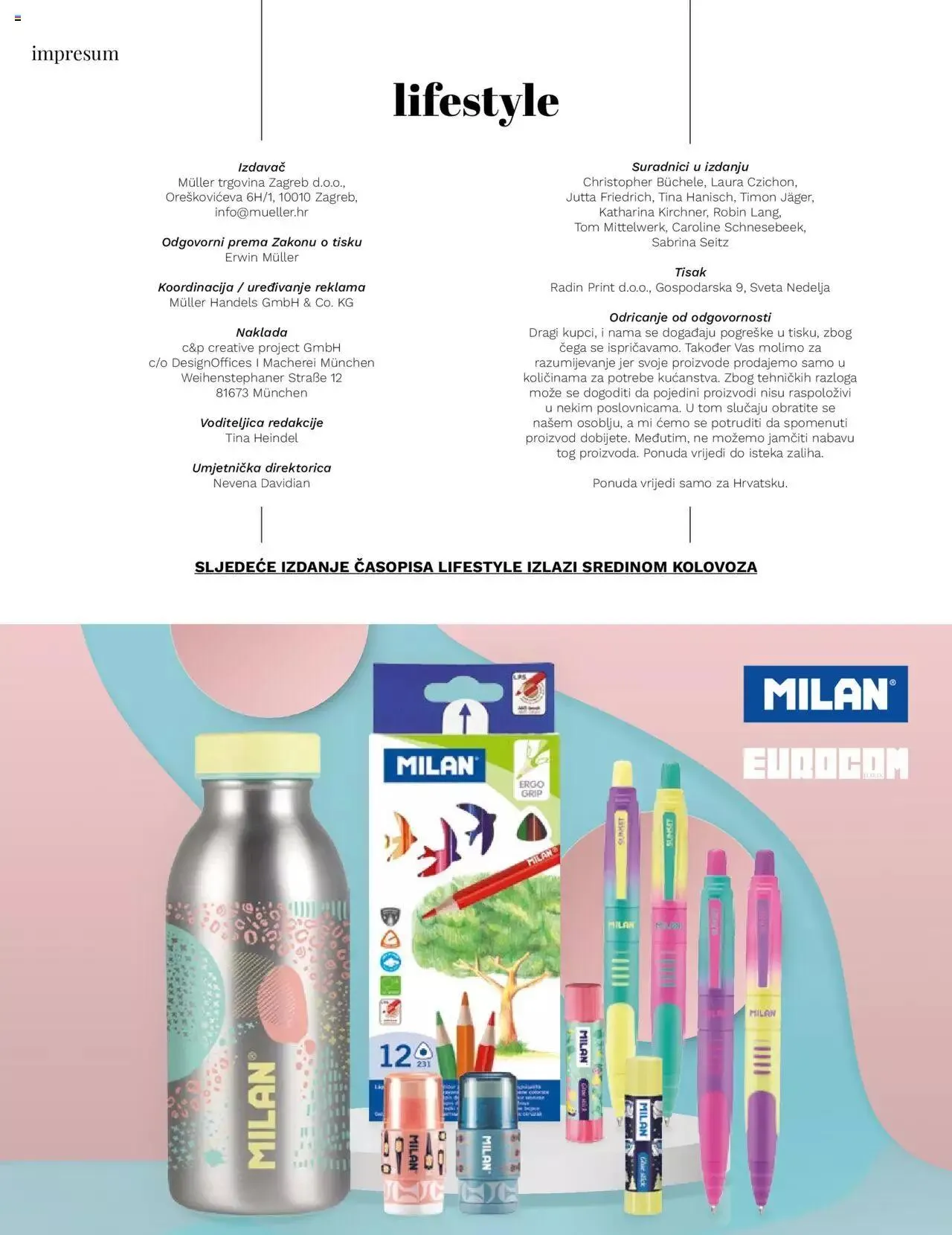 Katalog Katalog Lifestyle 03/24 Müller od 19. lipnja do 31. prosinca 2024. - Pregled Stranica 50