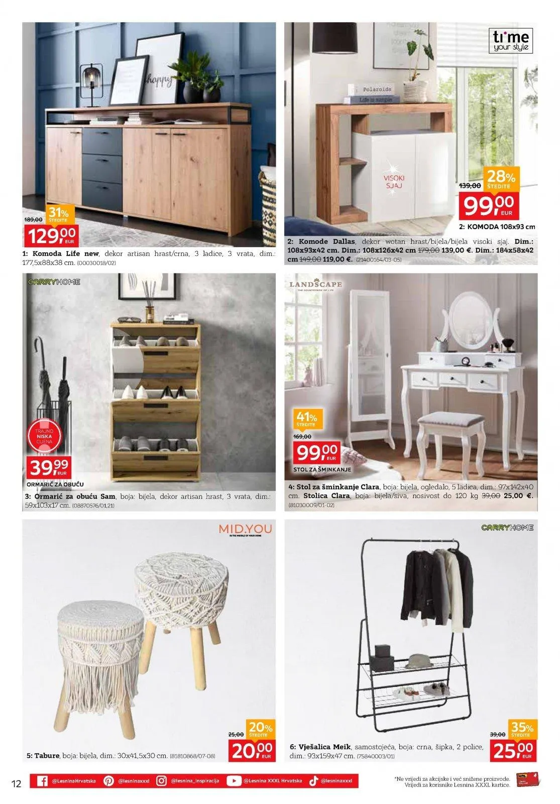 Katalog Lesnina katalog do 23.11.2024 od 6. studenoga do 23. studenoga 2024. - Pregled Stranica 12