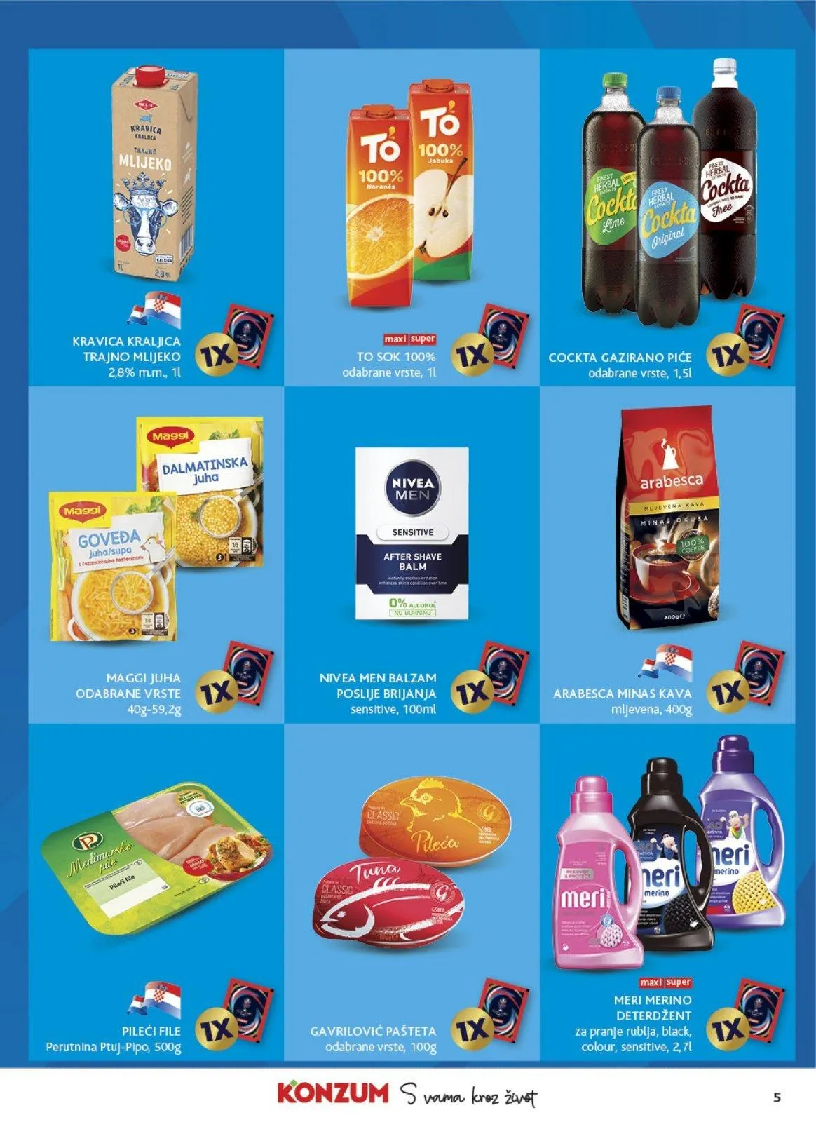 Katalog Konzum katalog do 26.05.2026 od 20. svibnja do 26. svibnja 2026. - Pregled Stranica 5