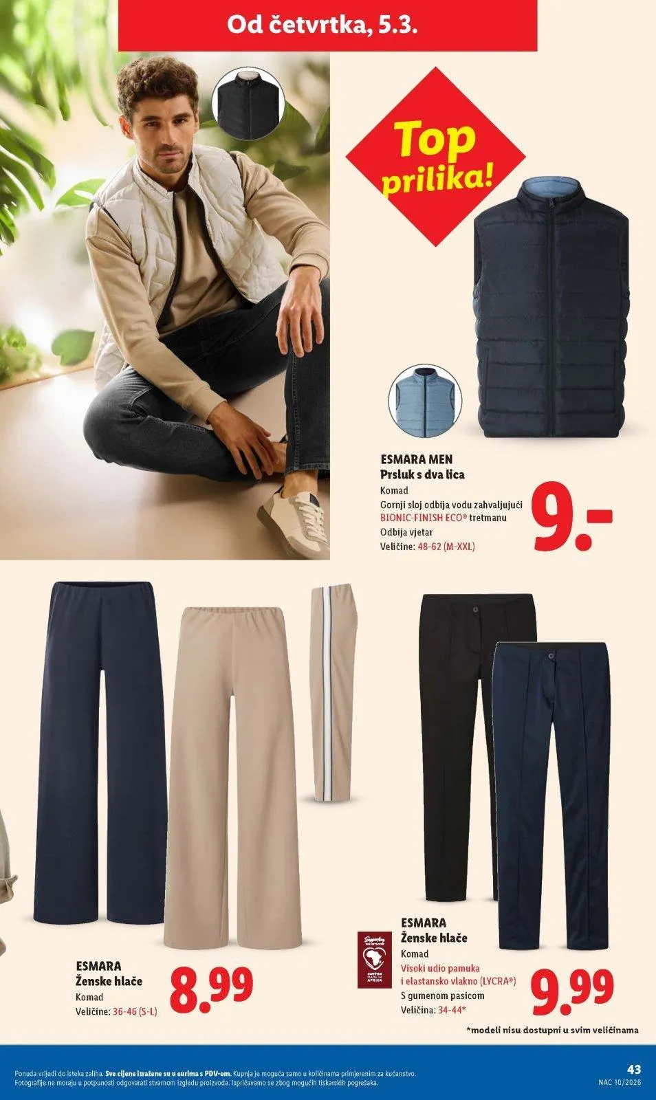 Katalog Lidl katalog do 08.03.2026 od 26. veljače do 8. ožujka 2026. - Pregled Stranica 43