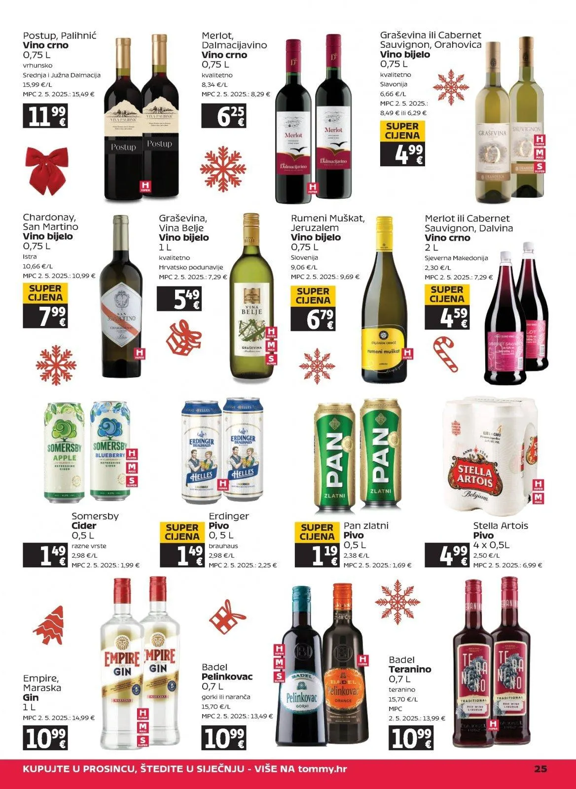 Katalog Tommy katalog do 28.12.2025 od 18. prosinca do 28. prosinca 2025. - Pregled Stranica 25