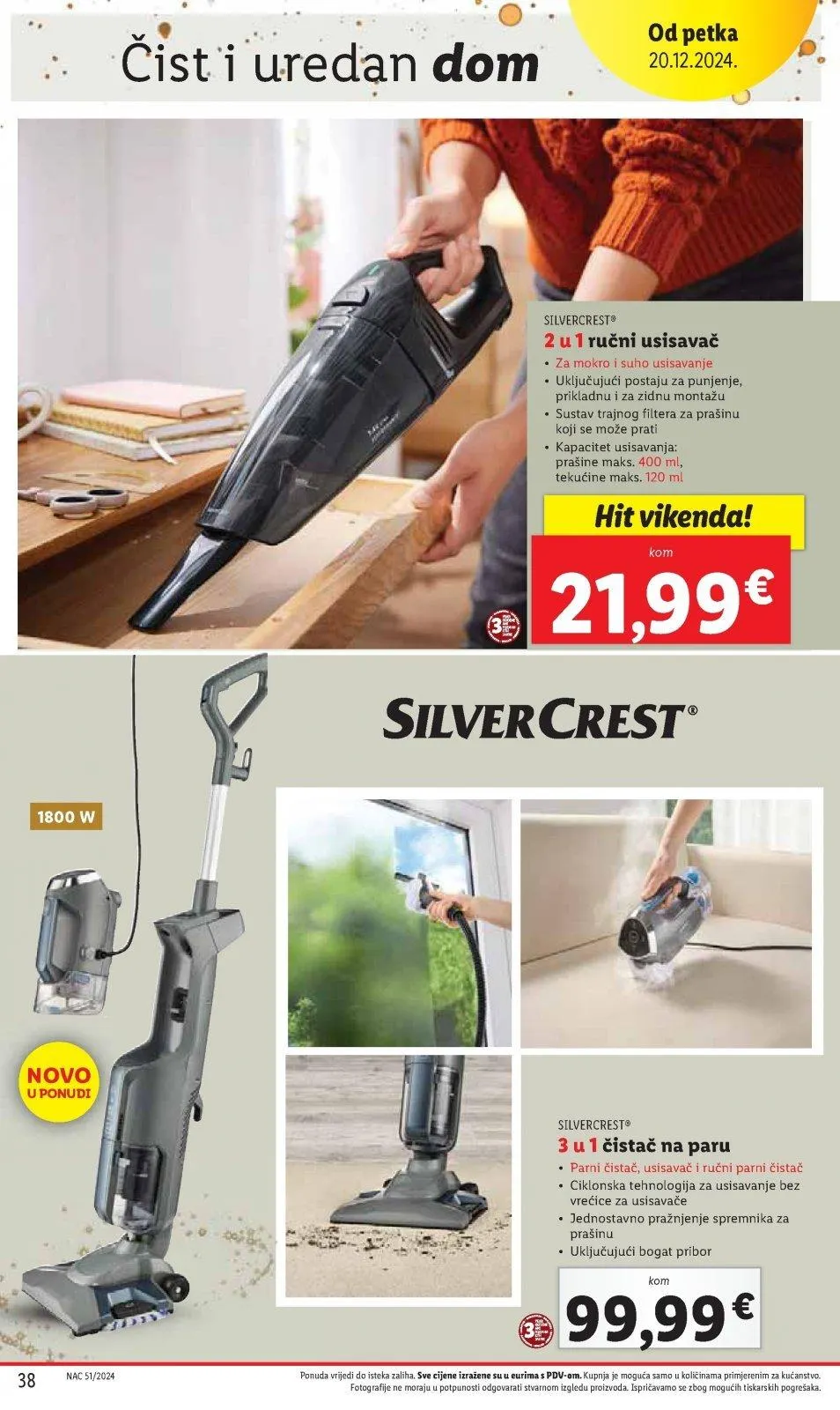 Katalog Lidl katalog do 24.12.2024 od 20. prosinca do 24. prosinca 2024. - Pregled Stranica 38