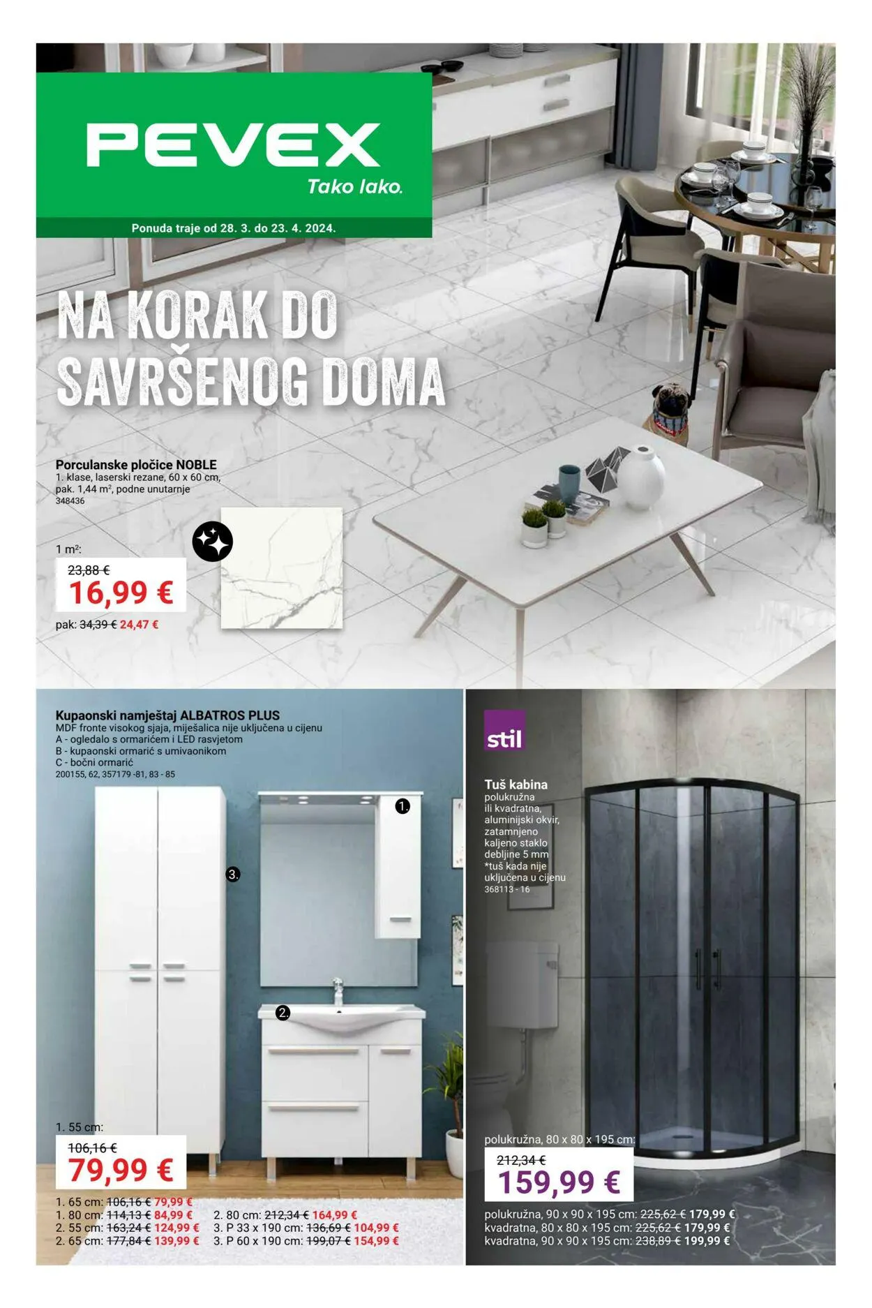 Katalog Pevex od 28. ožujka do 23. travnja 2024. - Pregled Stranica 