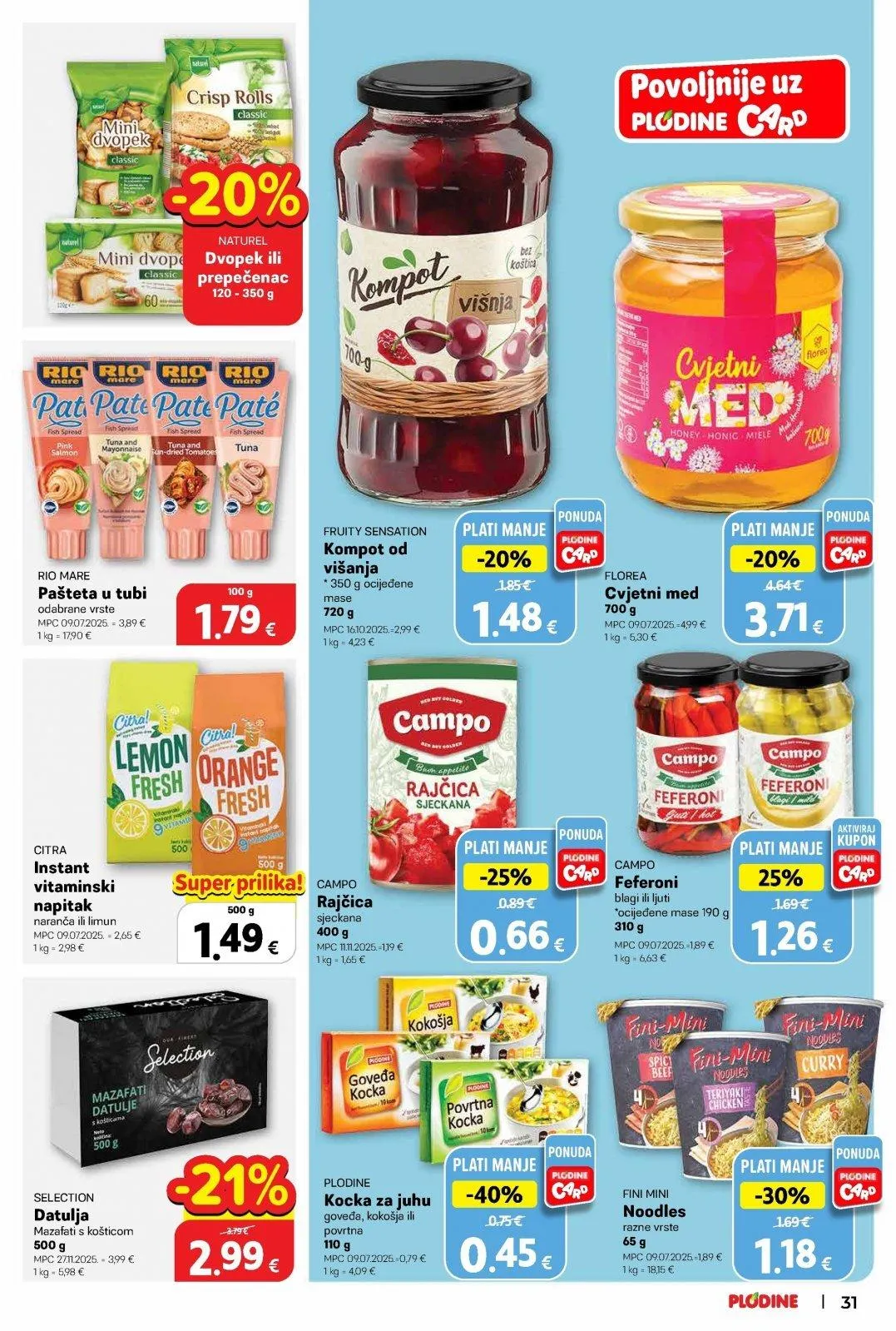 Katalog Plodine katalog do 05.05.2026 od 29. travnja do 5. svibnja 2026. - Pregled Stranica 31