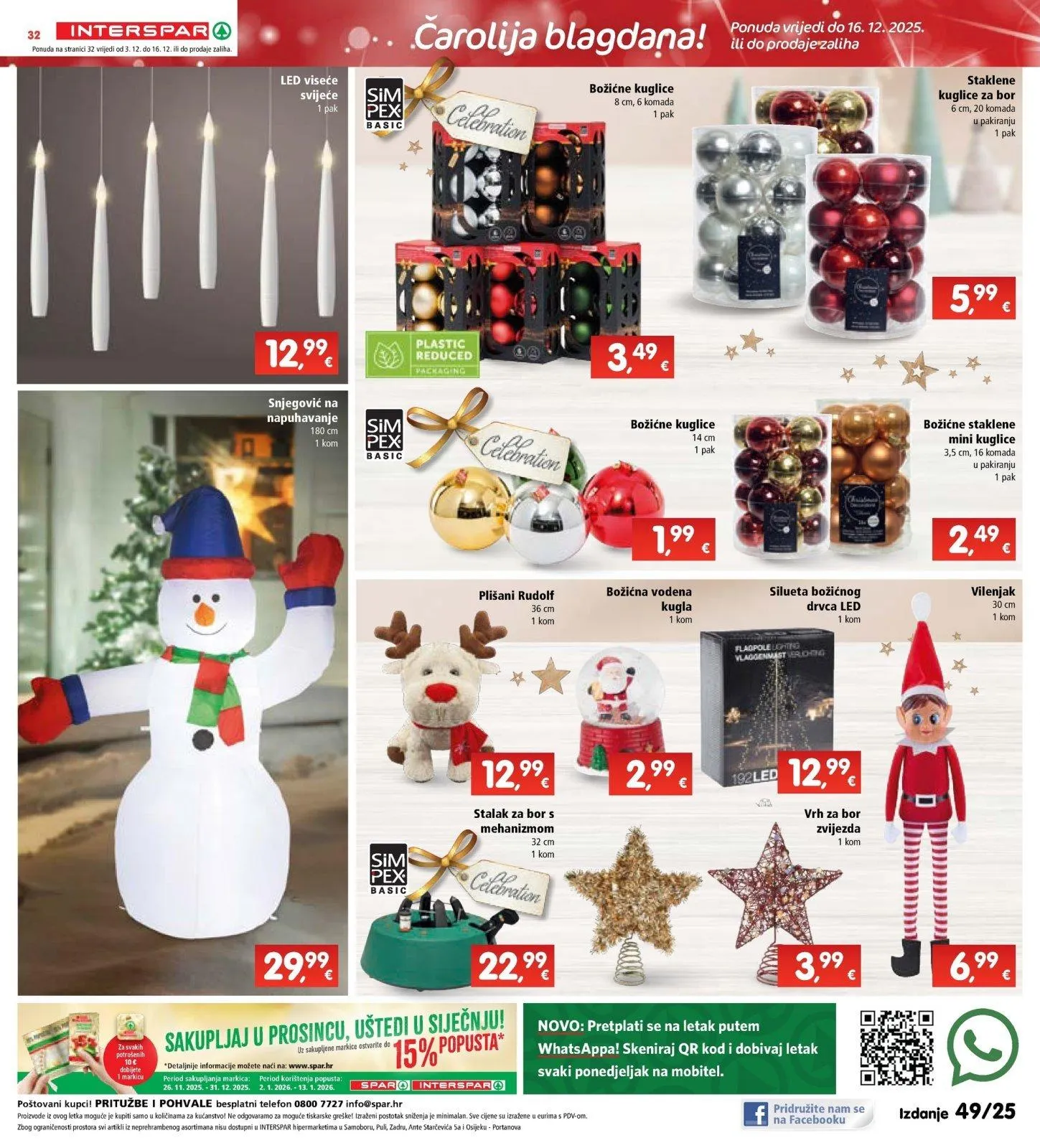 Katalog Interspar katalog do 09.12.2025 od 3. prosinca do 9. prosinca 2025. - Pregled Stranica 39