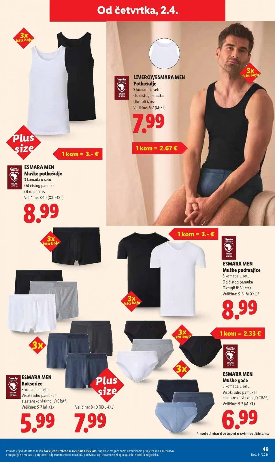 Katalog Lidl katalog do 04.04.2026 od 26. ožujka do 4. travnja 2026. - Pregled Stranica 49