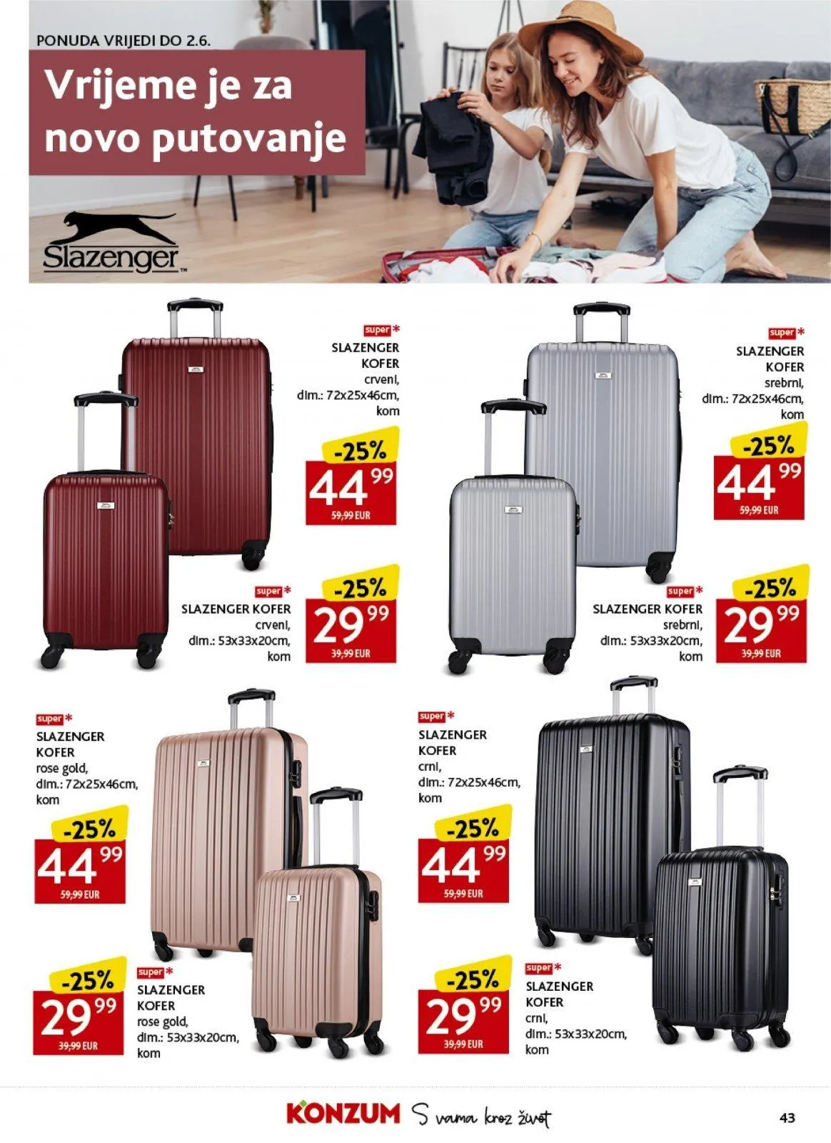 Katalog Konzum katalog do 26.05.2026 od 20. svibnja do 26. svibnja 2026. - Pregled Stranica 43