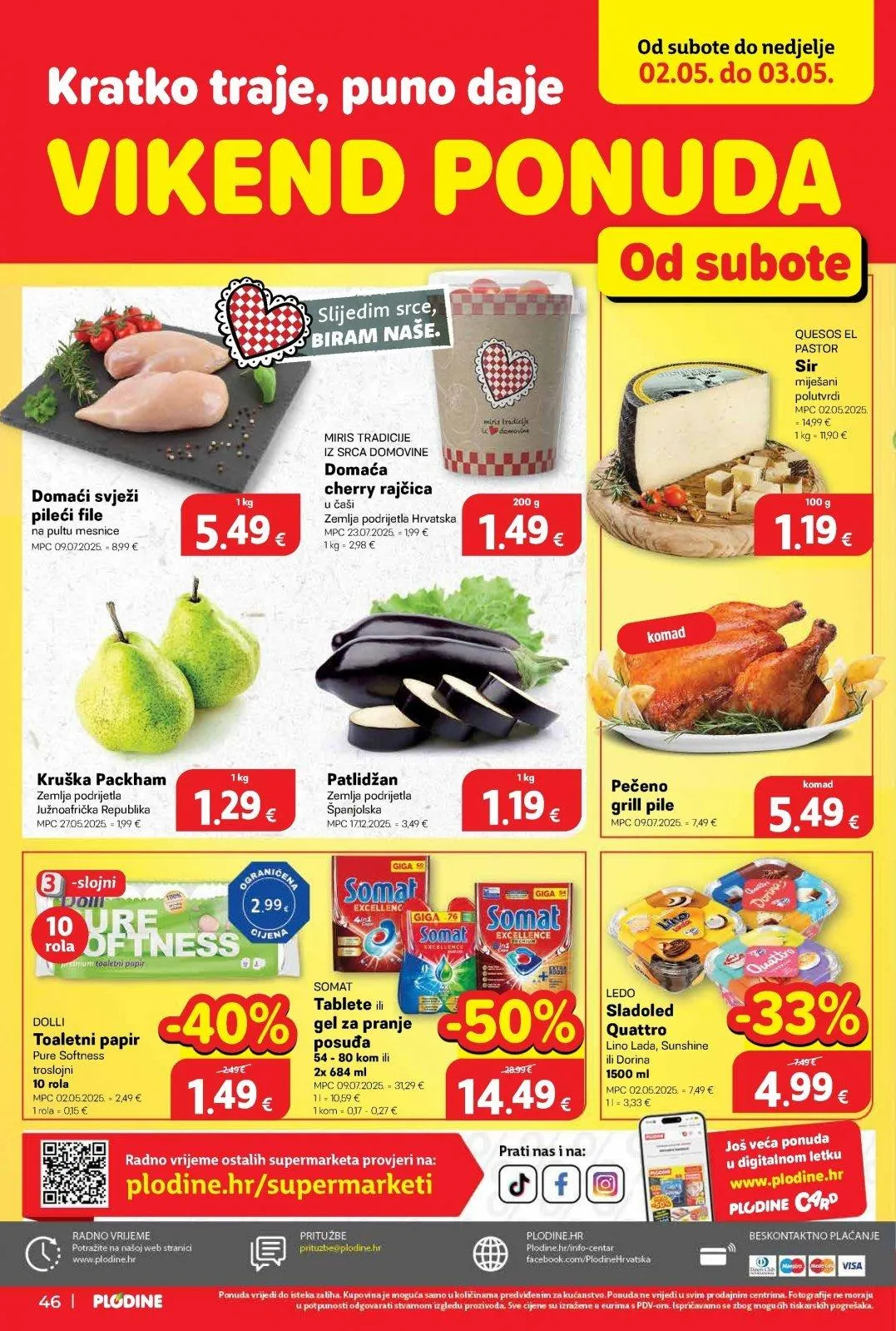 Katalog Plodine katalog do 05.05.2026 od 29. travnja do 5. svibnja 2026. - Pregled Stranica 46