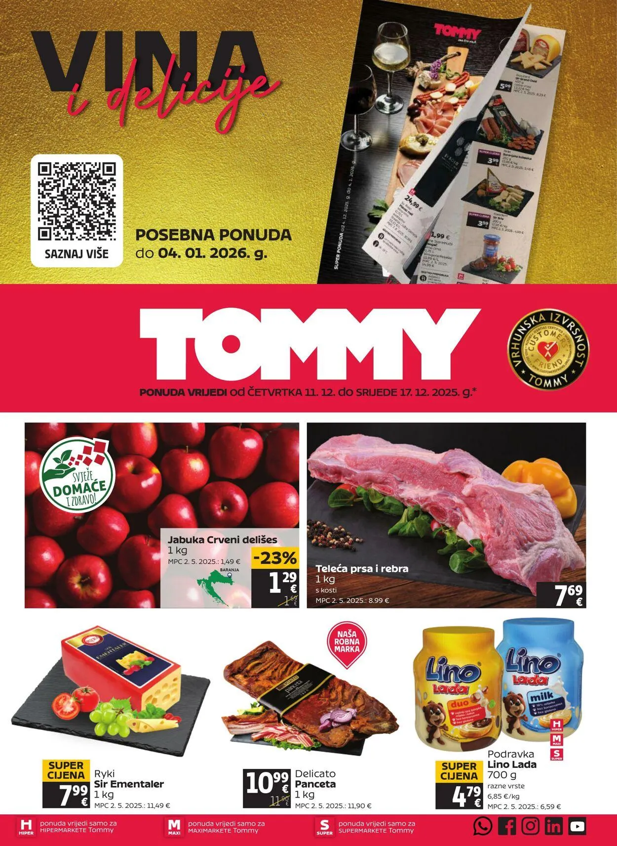 Katalog Tommy od 11. prosinca do 30. studenoga 2026. - Pregled Stranica 1