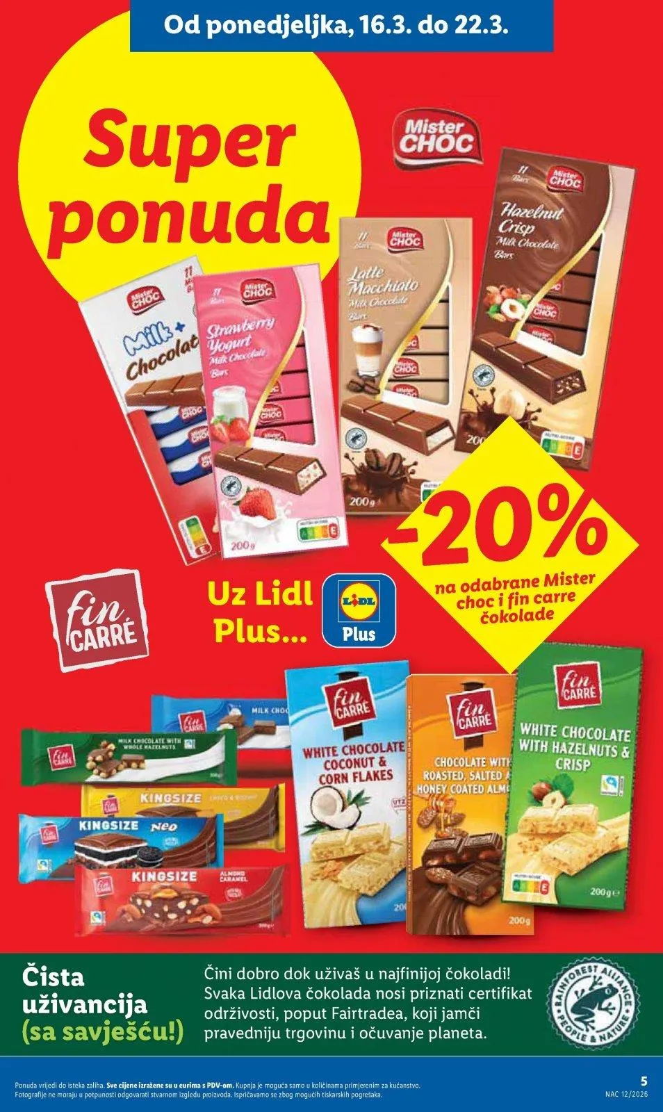 Katalog Lidl katalog do 22.03.2026 od 12. ožujka do 22. ožujka 2026. - Pregled Stranica 5