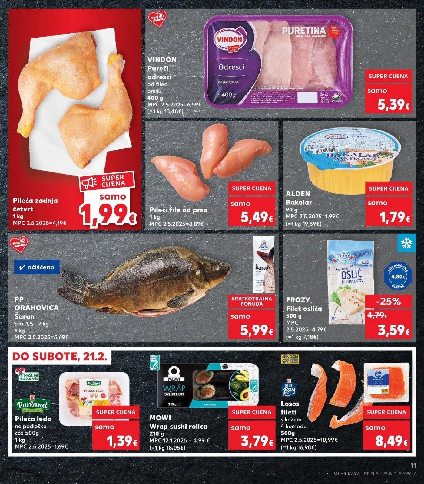 Katalog Kaufland katalog do 24.02.2026 od 19. veljače do 24. veljače 2026. - Pregled Stranica 11