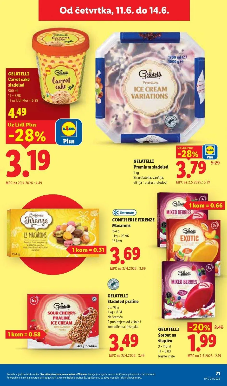 Katalog Lidl katalog do 14.06.2026 od 9. lipnja do 14. lipnja 2026. - Pregled Stranica 71