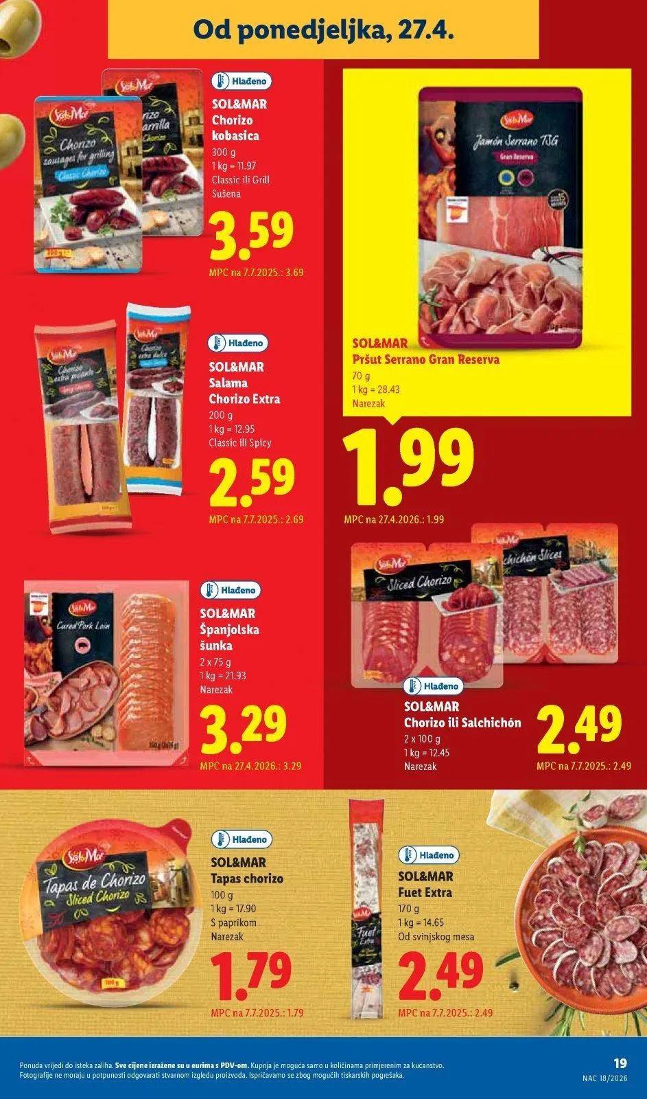 Katalog Lidl katalog do 03.05.2026 od 23. travnja do 3. svibnja 2026. - Pregled Stranica 19