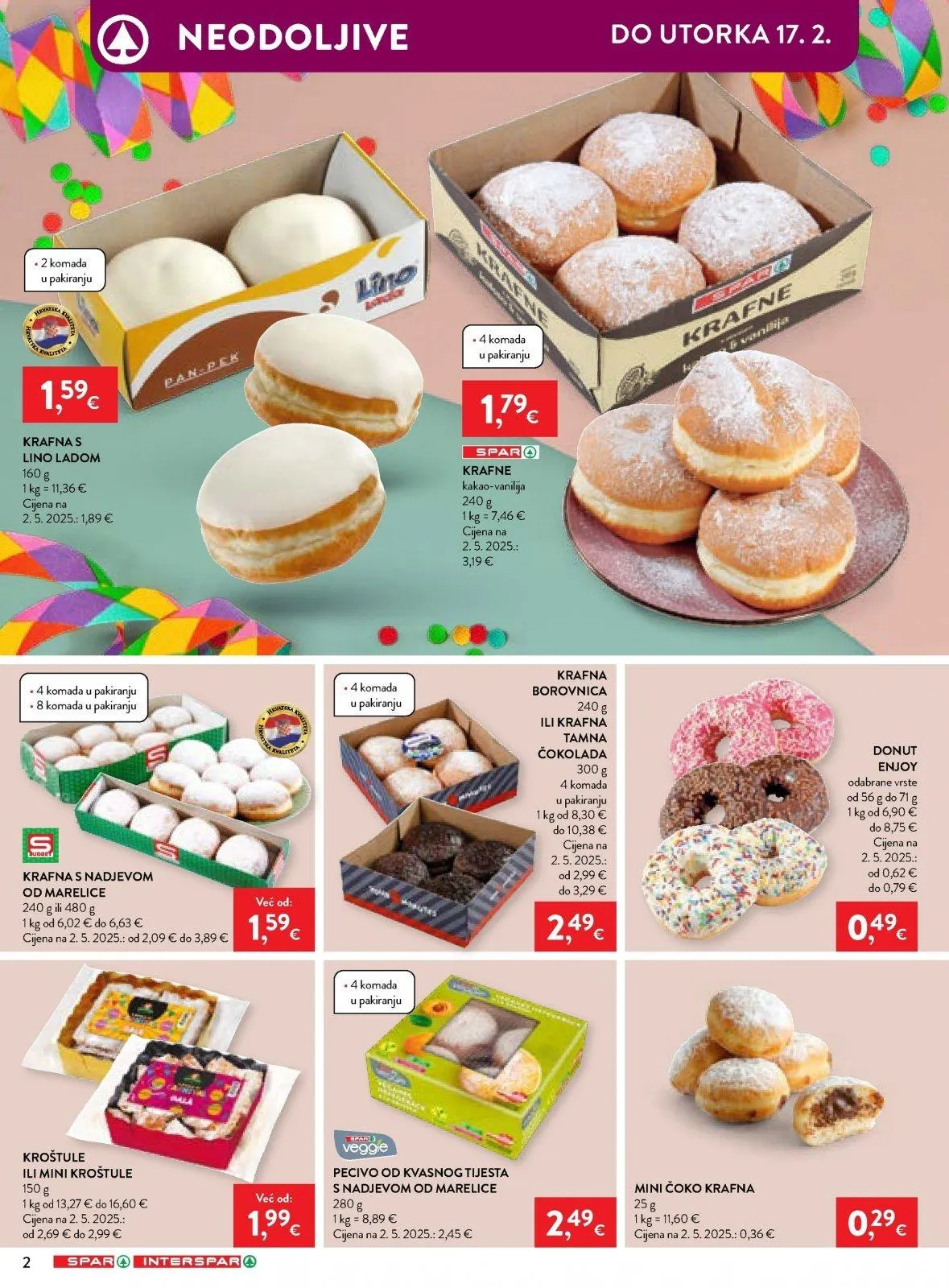 Katalog Interspar katalog do 17.02.2026 od 11. veljače do 17. veljače 2026. - Pregled Stranica 2