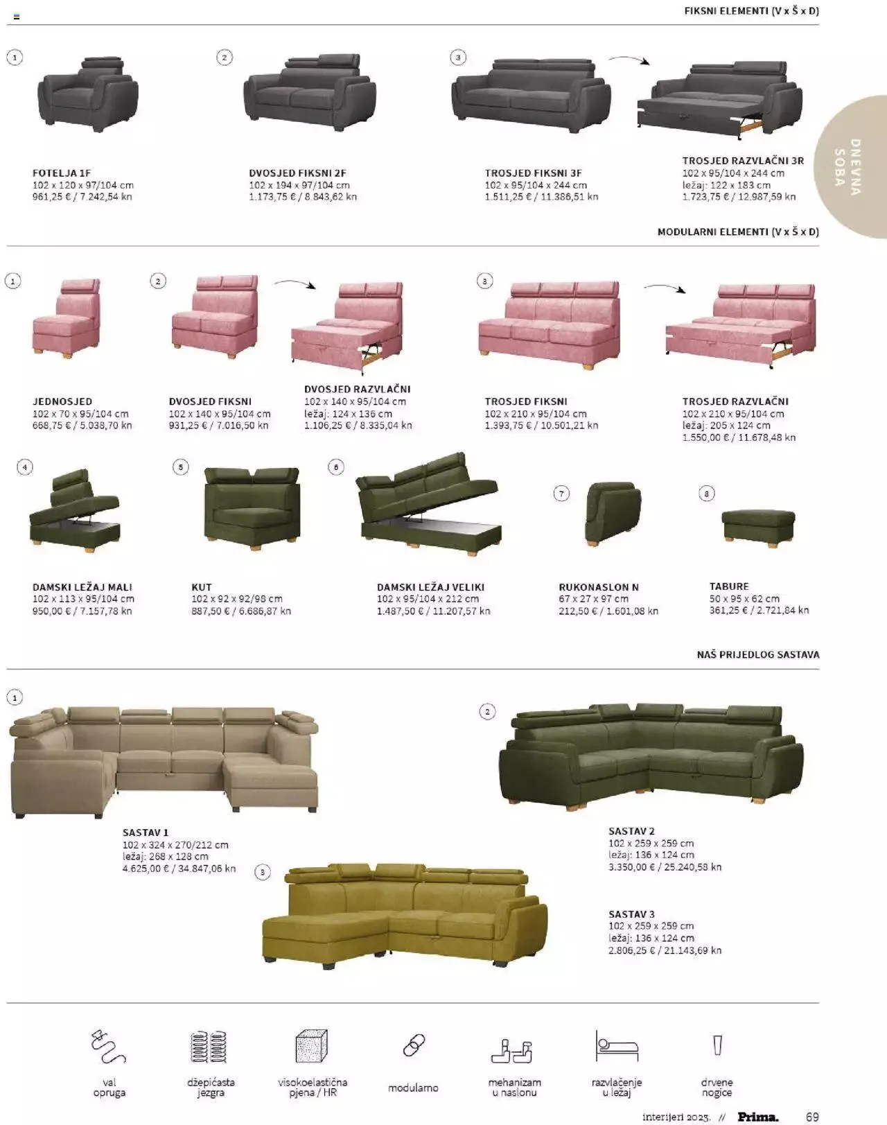 Katalog Katalog interijeri 2023 Prima od 20. veljače do 31. prosinca 2023. - Pregled Stranica 71