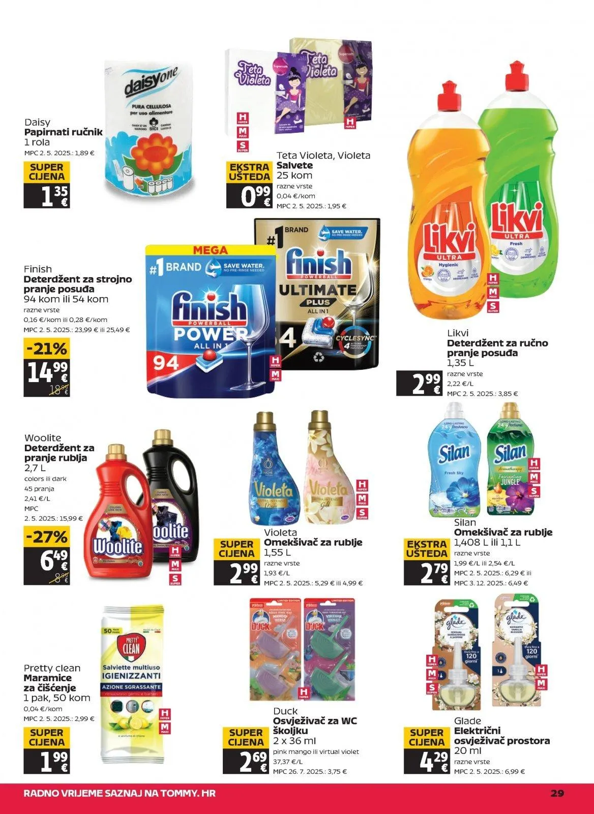 Katalog Tommy katalog do 08.04.2026 od 2. travnja do 8. travnja 2026. - Pregled Stranica 29