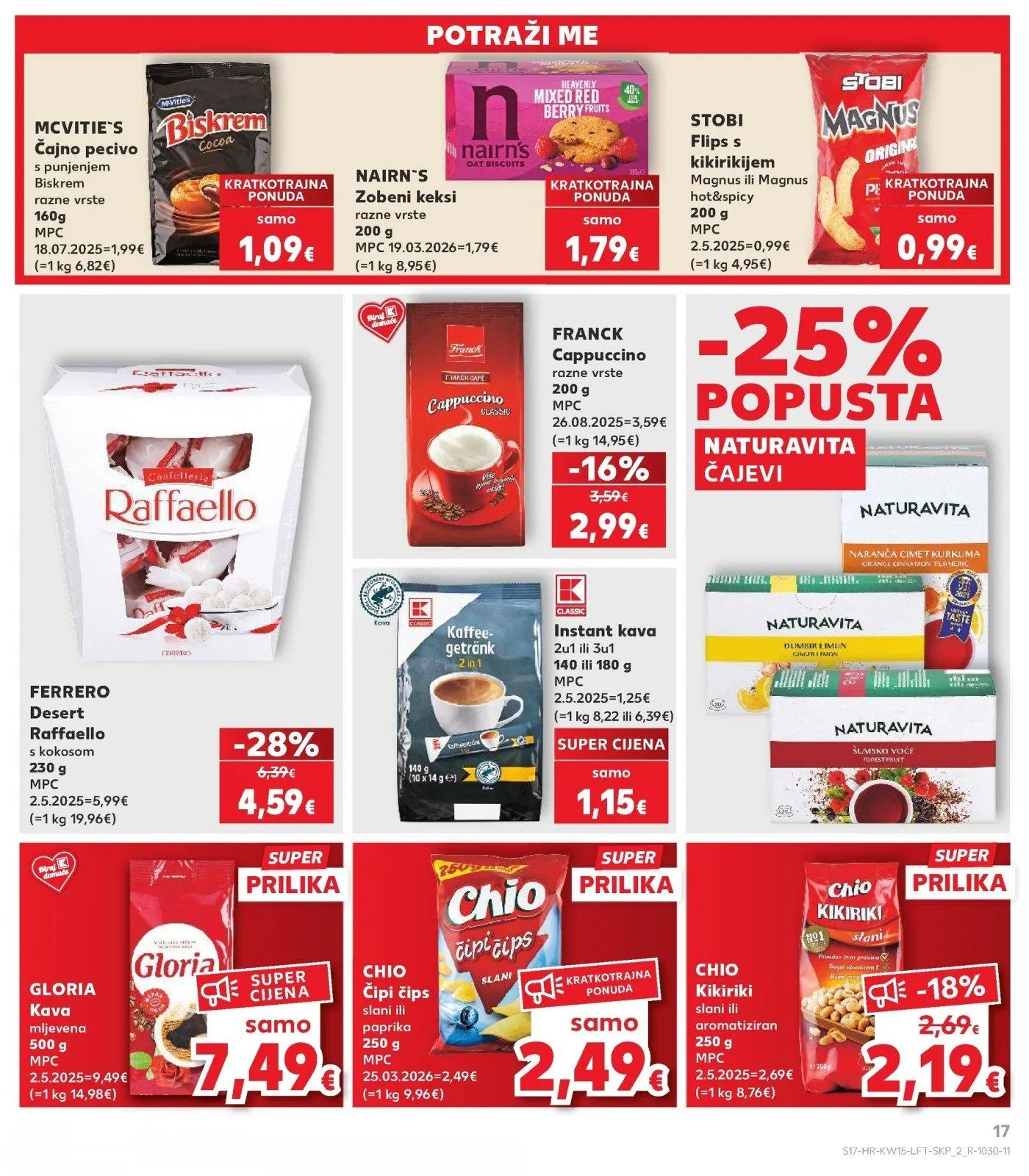 Katalog Kaufland katalog do 14.04.2026 od 8. travnja do 14. travnja 2026. - Pregled Stranica 17