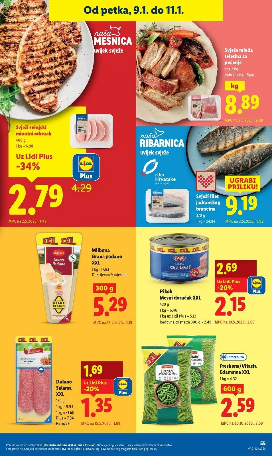 Katalog Lidl katalog do 11.01.2026 od 6. siječnja do 11. siječnja 2026. - Pregled Stranica 55
