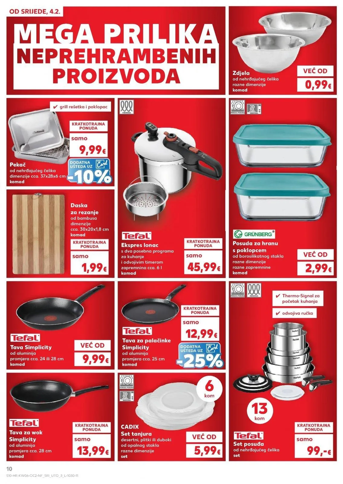 Katalog Kaufland katalog do 10.02.2026 od 4. veljače do 10. veljače 2026. - Pregled Stranica 10
