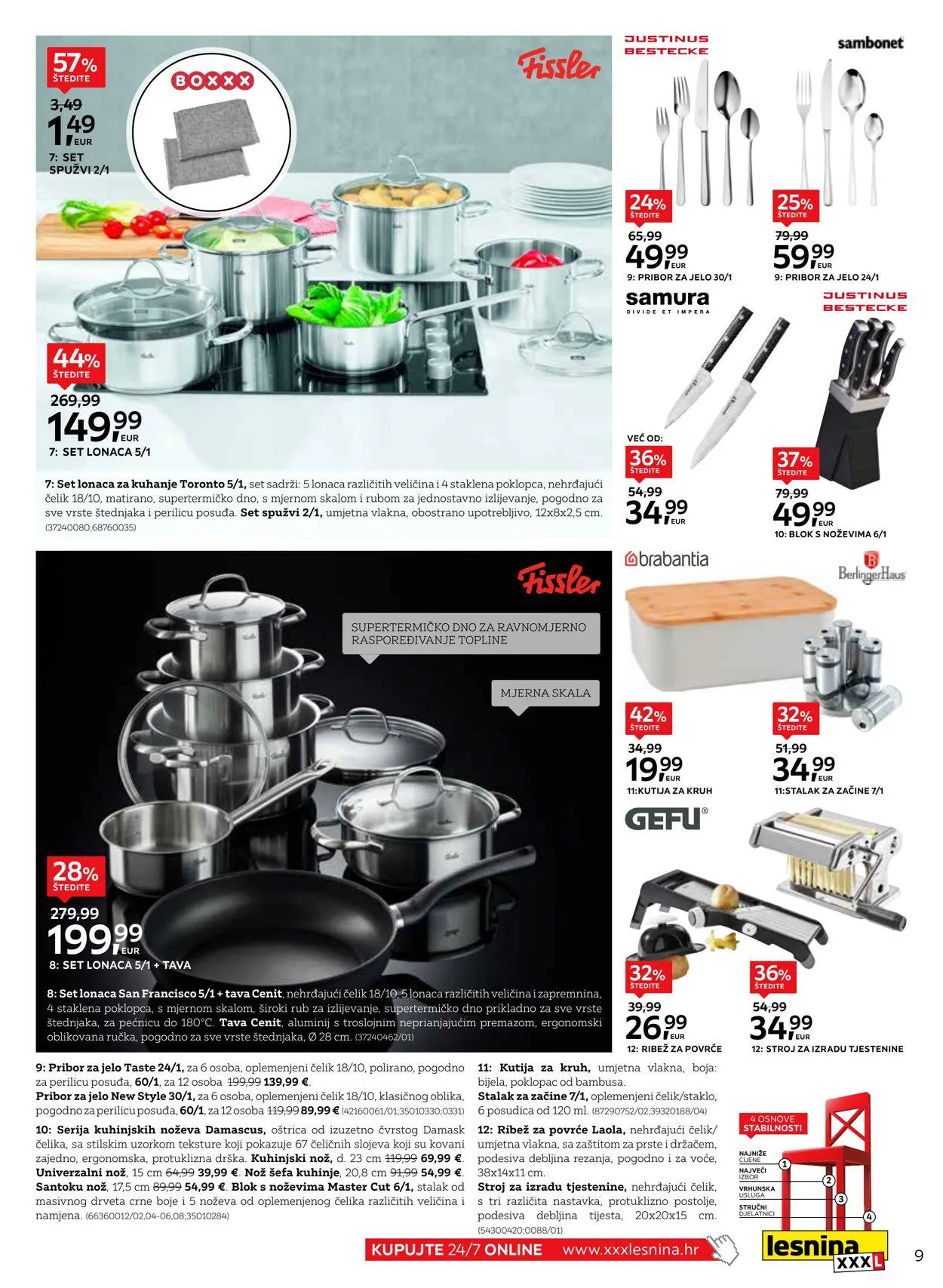 Katalog Lesnina od 8. siječnja do 25. siječnja 2024. - Pregled Stranica 9