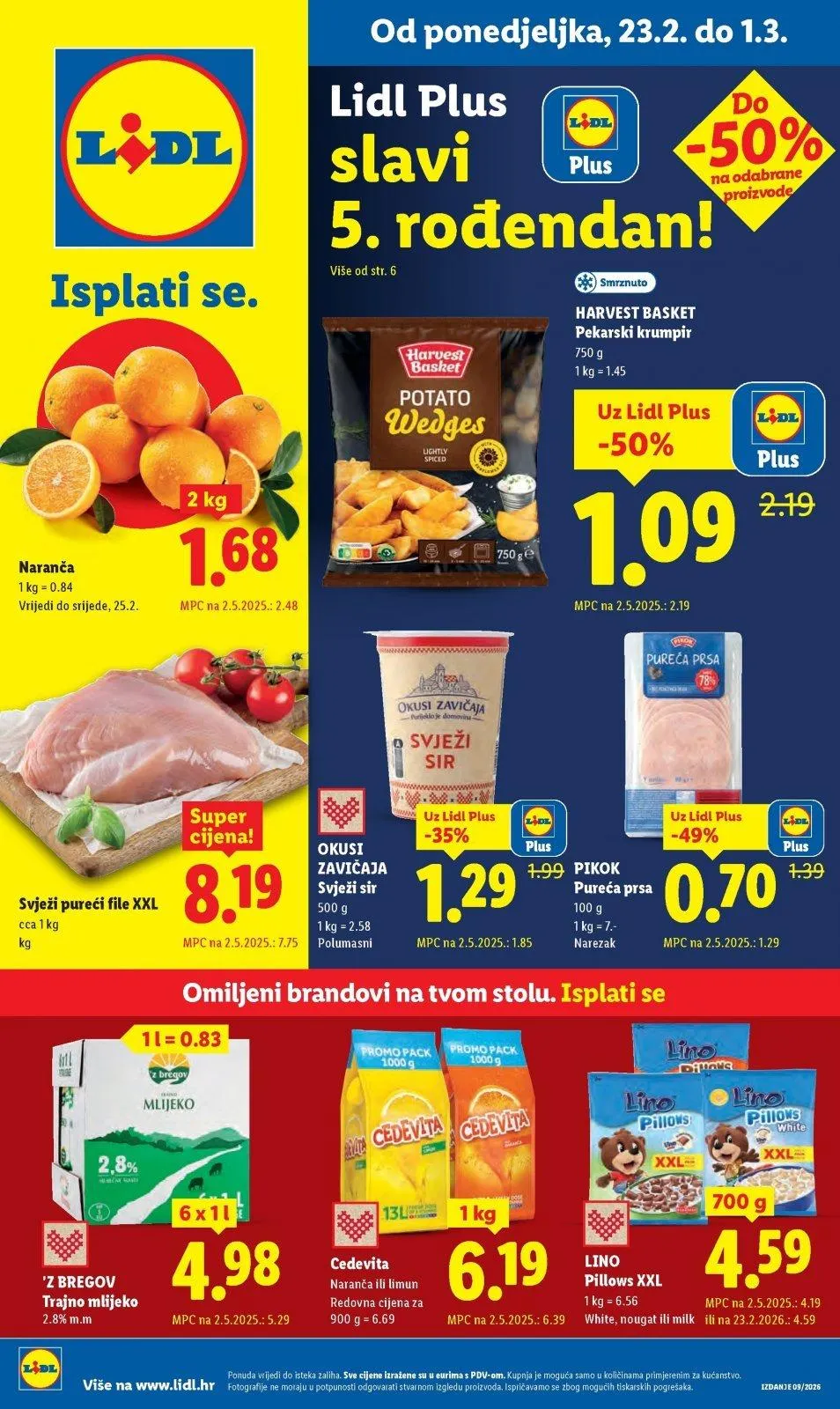 Katalog Lidl katalog do 01.03.2026 od 19. veljače do 1. ožujka 2026. - Pregled Stranica 1