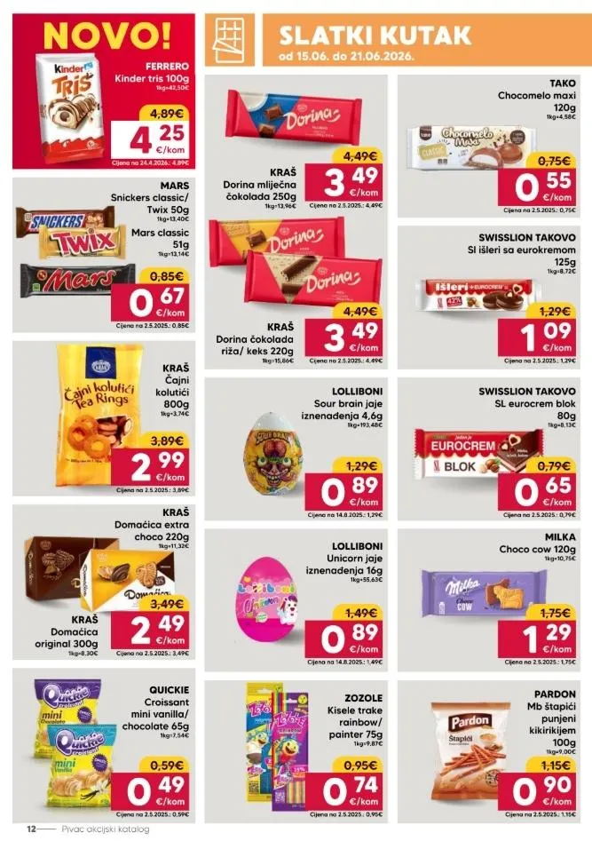 Katalog Pivac katalog do 21.06.2026 od 15. lipnja do 21. lipnja 2026. - Pregled Stranica 12
