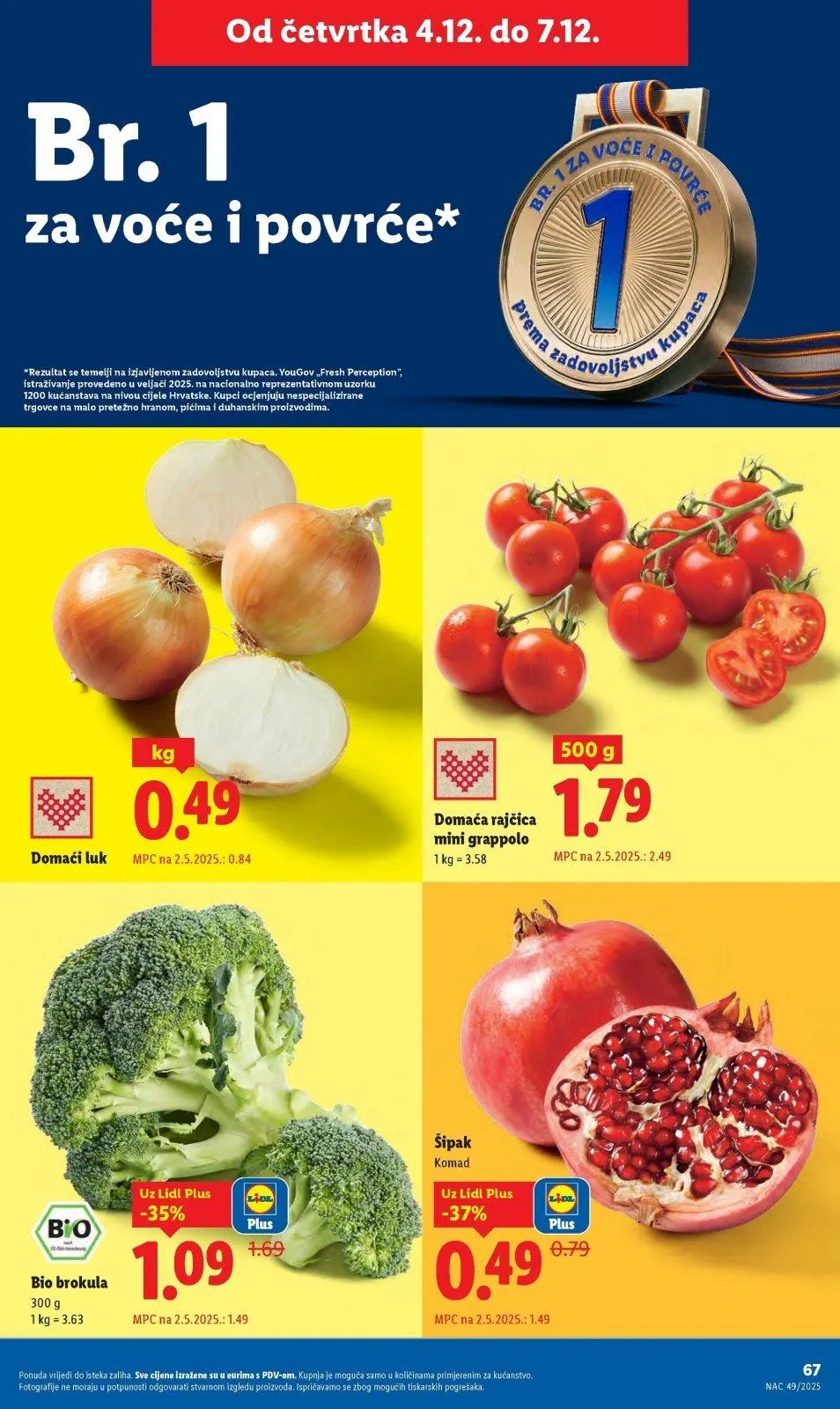 Katalog Lidl katalog do 07.12.2025 od 3. prosinca do 7. prosinca 2025. - Pregled Stranica 67