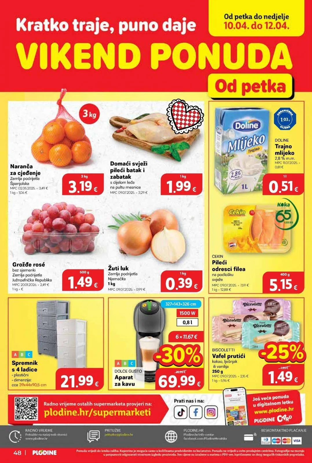 Katalog Plodine katalog do 14.04.2026 od 8. travnja do 14. travnja 2026. - Pregled Stranica 48