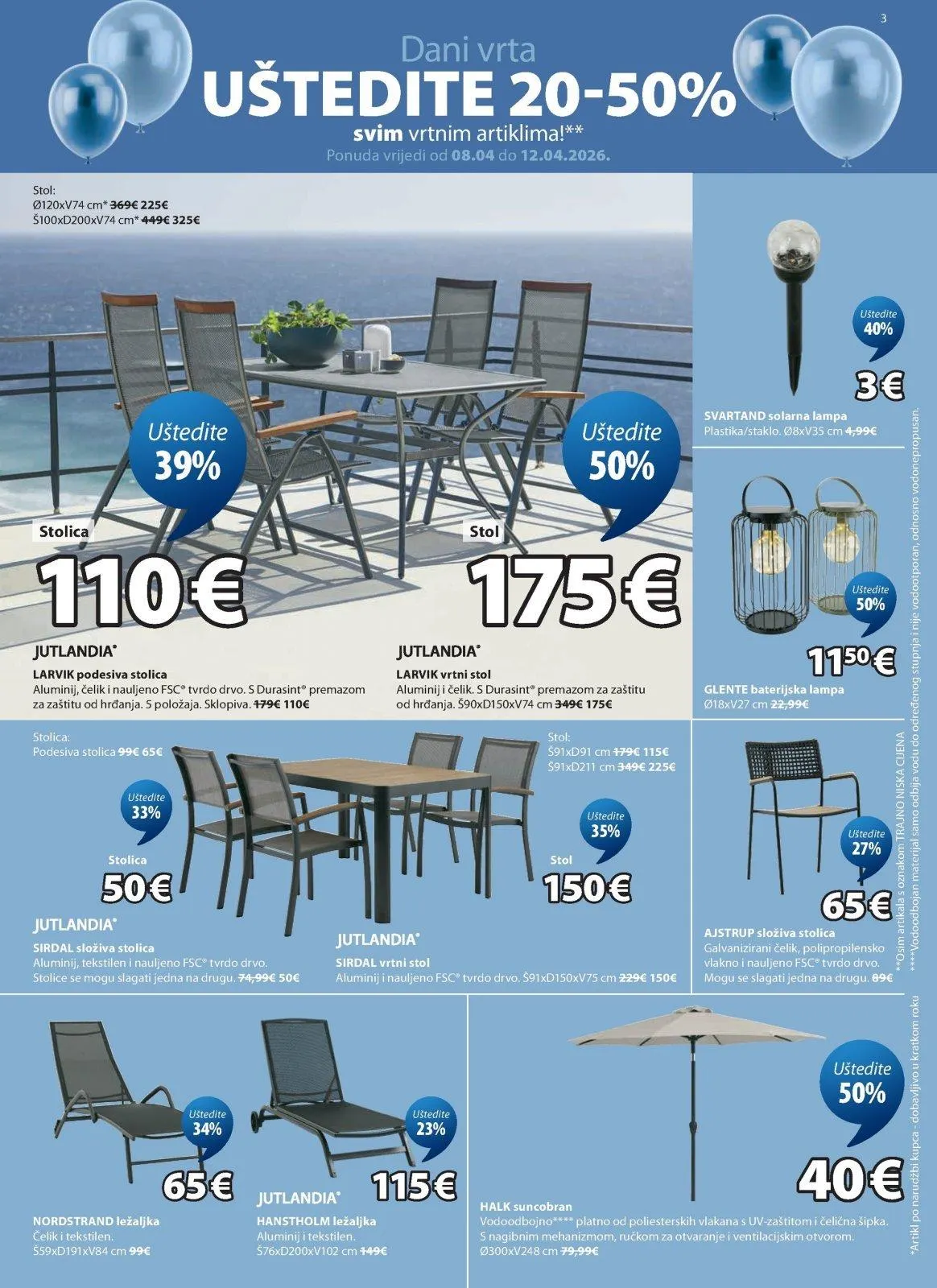 Katalog JYSK katalog do 17.05.2026 od 9. travnja do 17. svibnja 2026. - Pregled Stranica 4