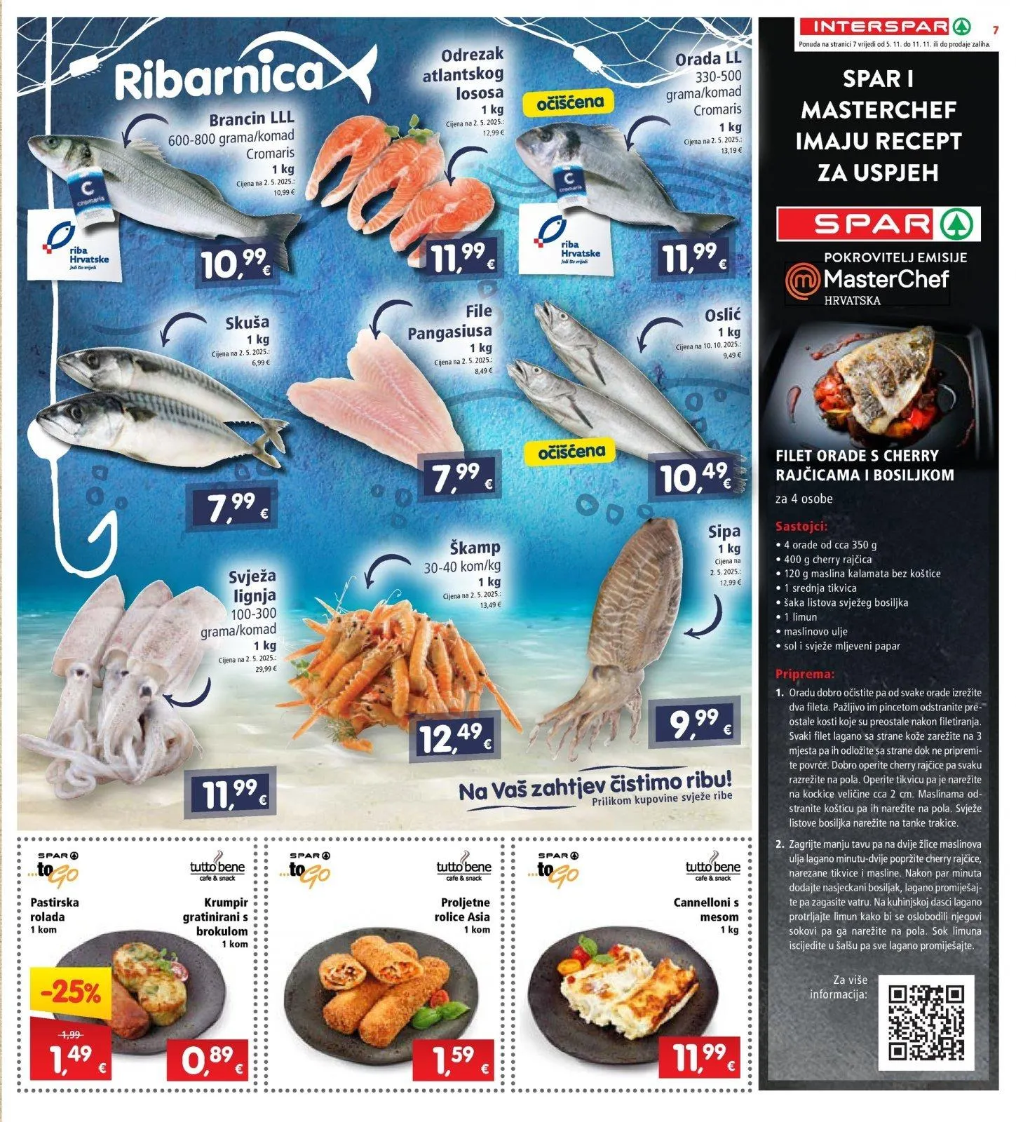 Katalog Interspar katalog do 11.11.2025 od 5. studenoga do 11. studenoga 2025. - Pregled Stranica 7