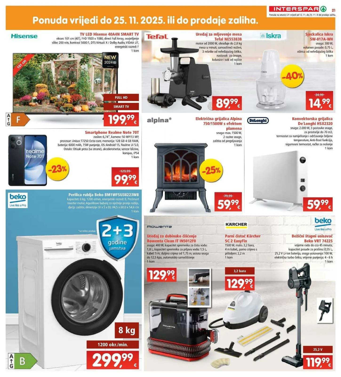 Katalog Interspar katalog do 18.11.2025 od 12. studenoga do 18. studenoga 2025. - Pregled Stranica 26