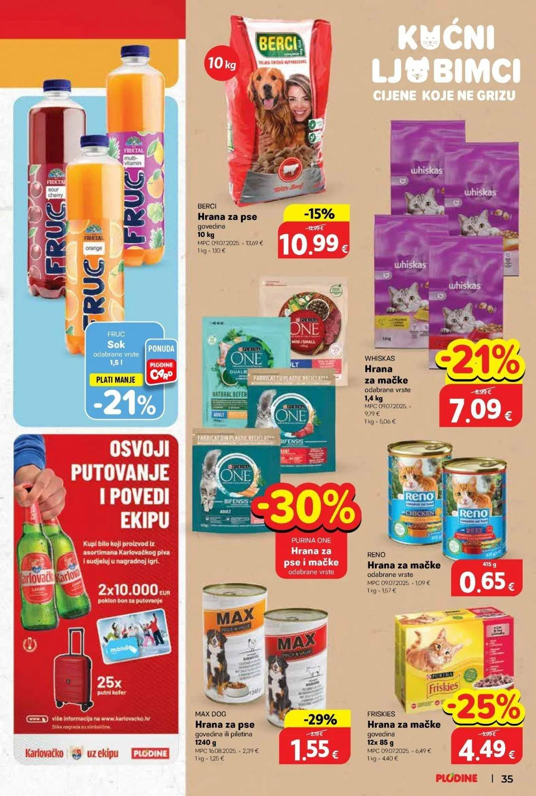 Katalog Plodine katalog do 11.11.2025 od 6. studenoga do 11. studenoga 2025. - Pregled Stranica 35