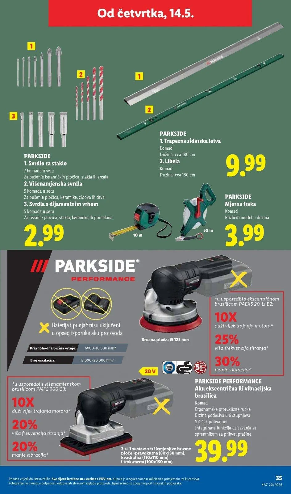 Katalog Lidl katalog do 17.05.2026 od 7. svibnja do 17. svibnja 2026. - Pregled Stranica 35