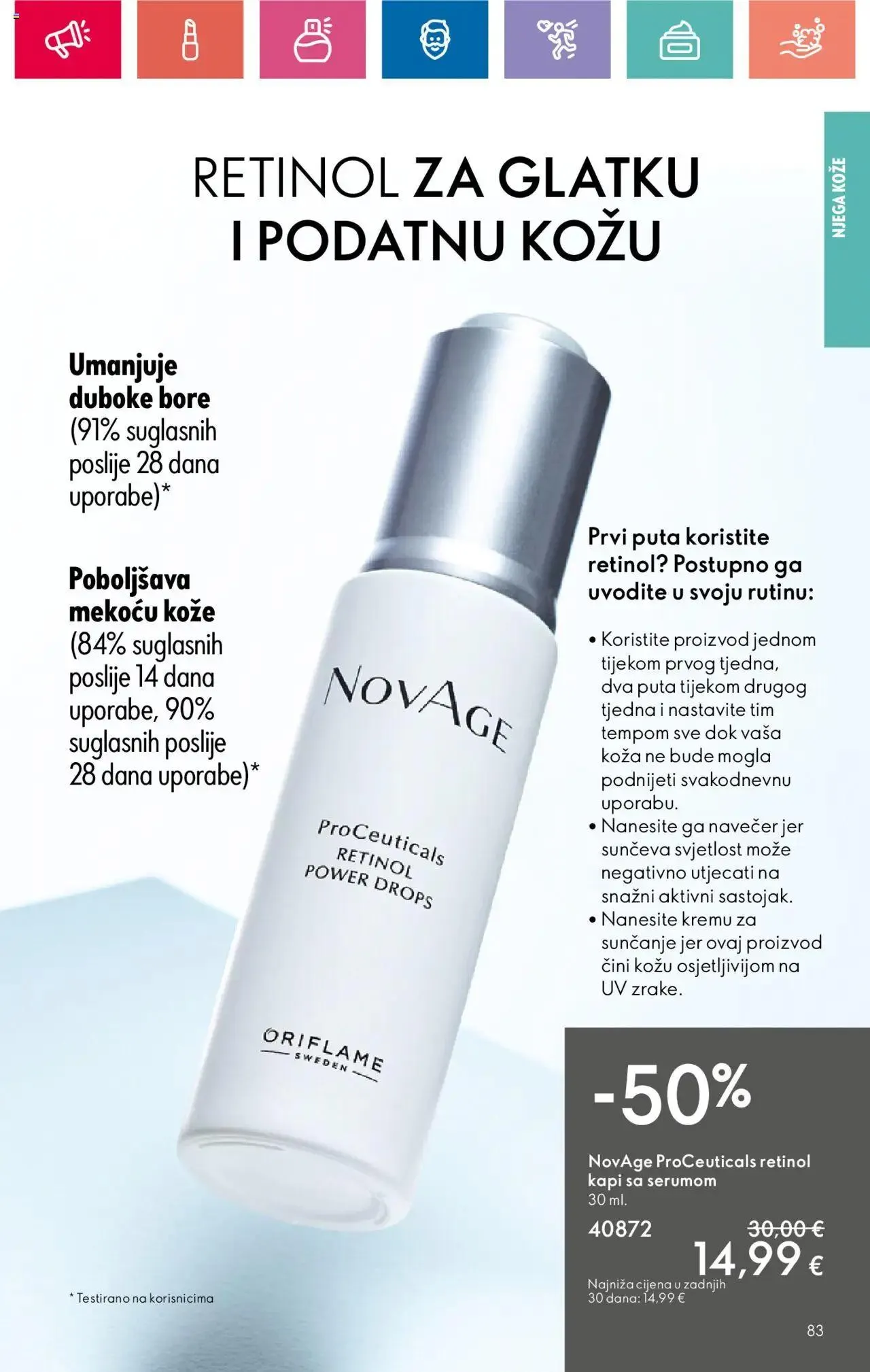 Katalog Katalog 11/2024 Oriflame od 1. kolovoza do 21. kolovoza 2024. - Pregled Stranica 83