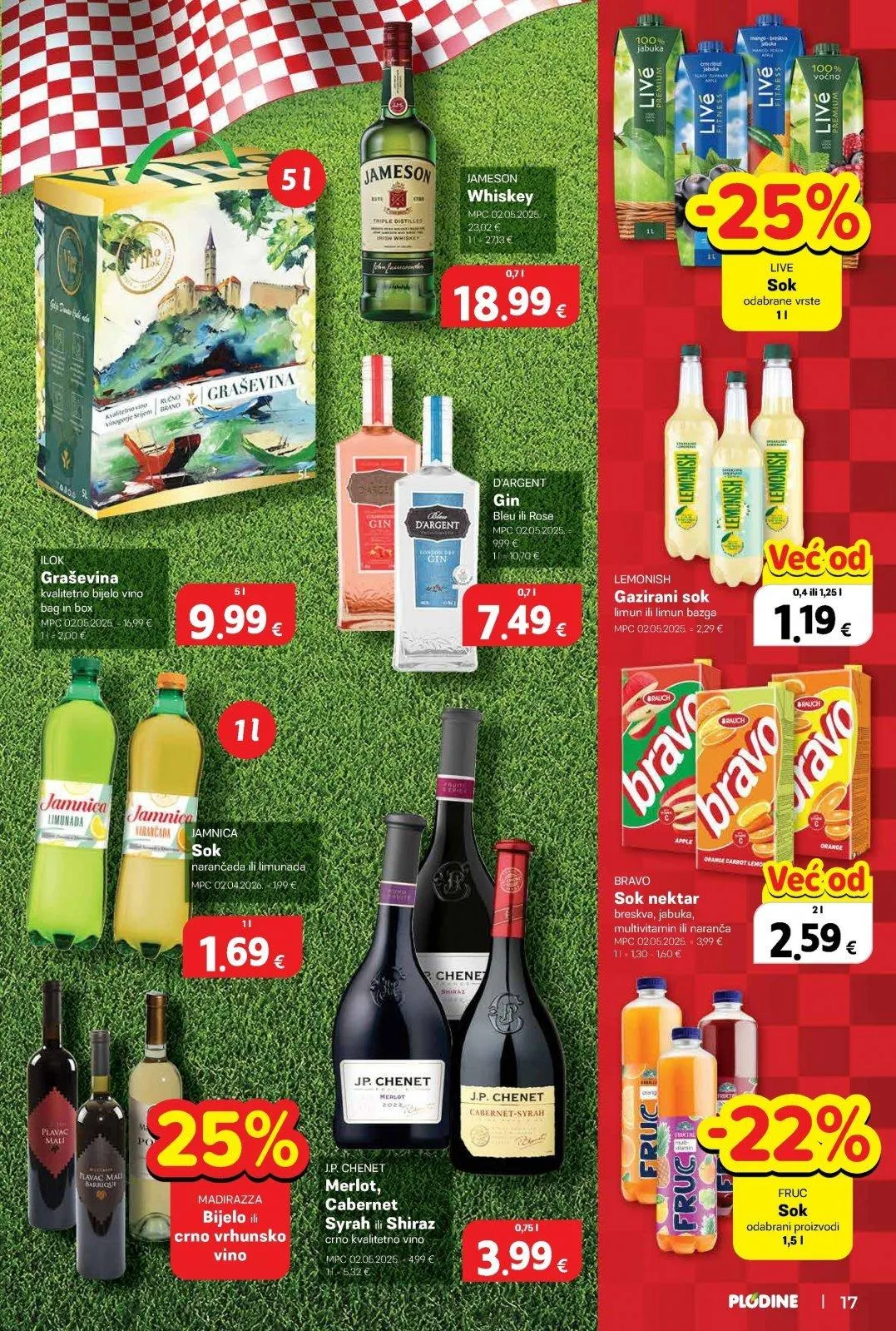 Katalog Plodine katalog do 23.06.2026 od 17. lipnja do 23. lipnja 2026. - Pregled Stranica 17