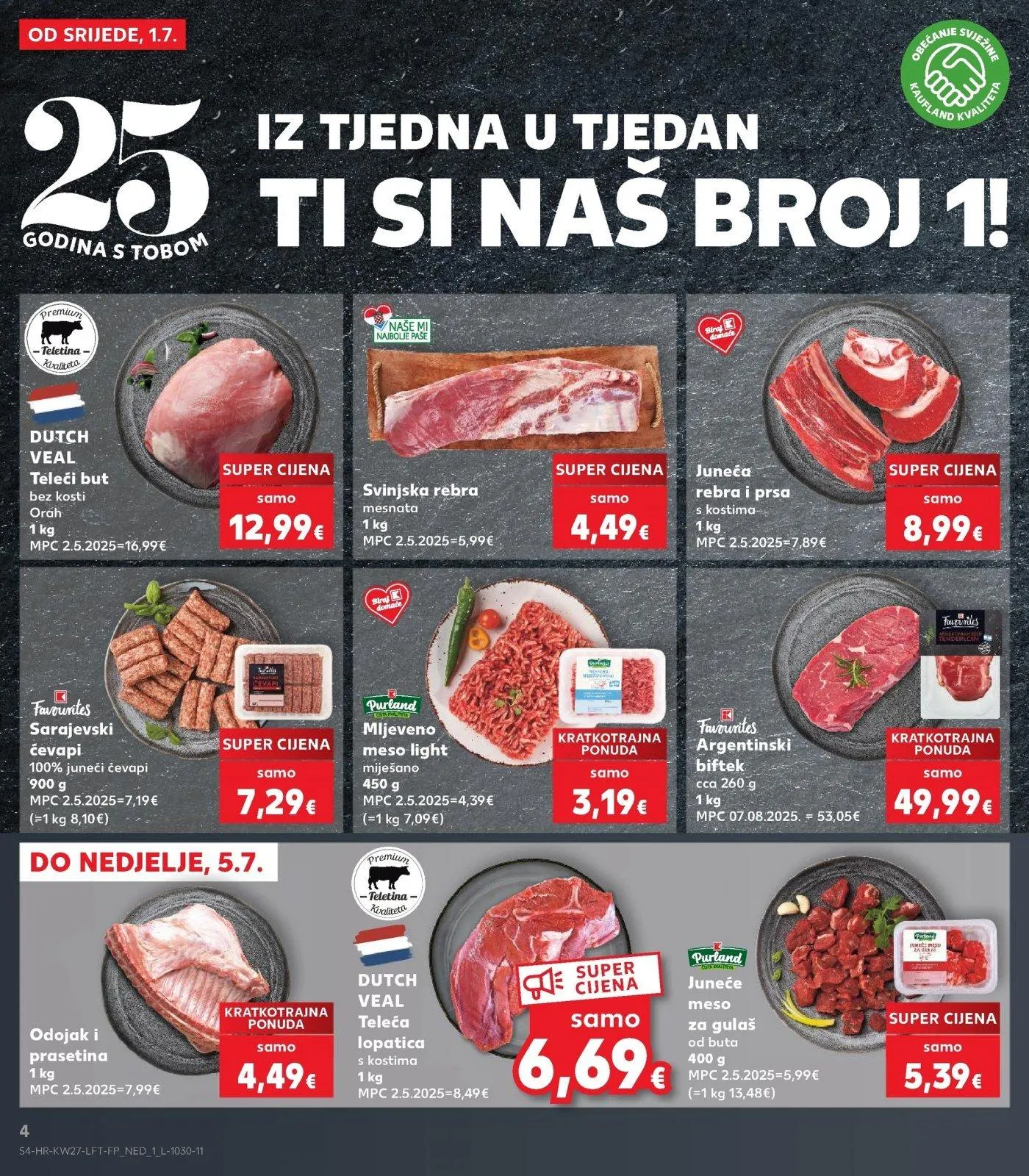 Katalog Kaufland katalog do 07.07.2026 od 1. srpnja do 7. srpnja 2026. - Pregled Stranica 4