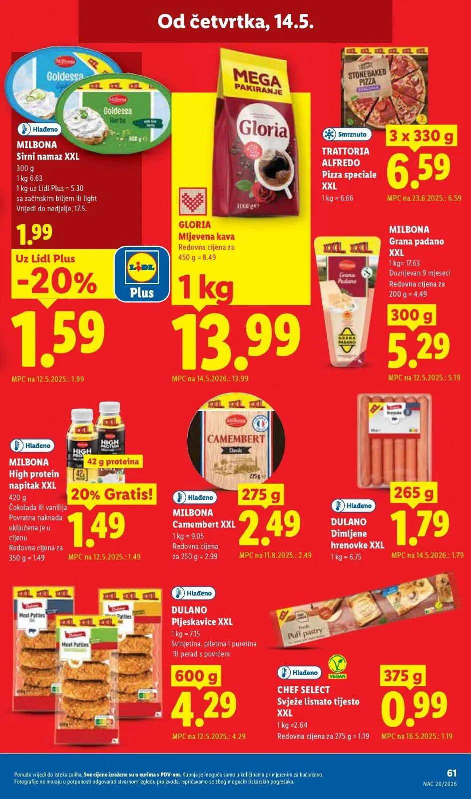 Katalog Lidl katalog do 17.05.2026 od 7. svibnja do 17. svibnja 2026. - Pregled Stranica 61