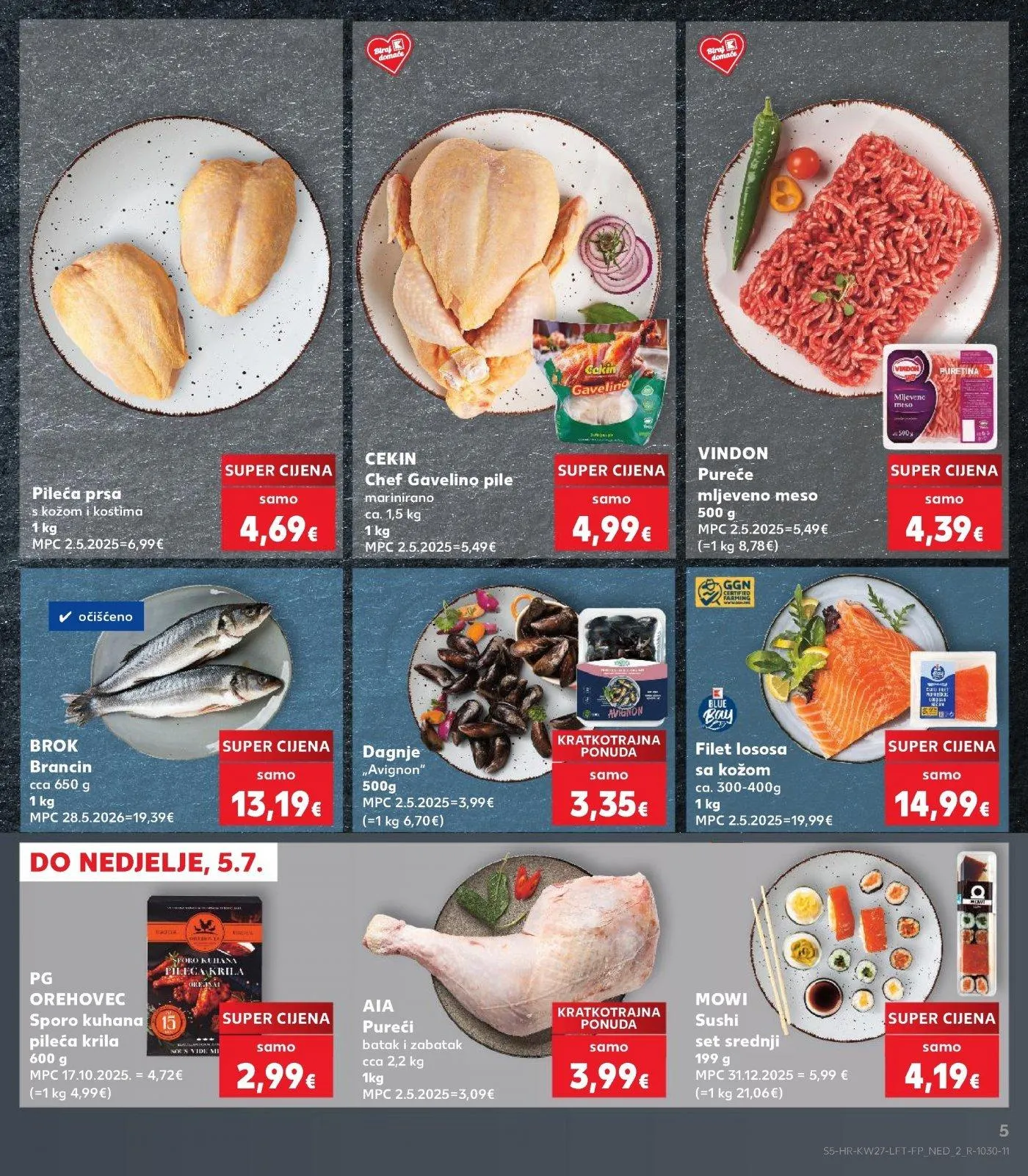 Katalog Kaufland katalog do 07.07.2026 od 1. srpnja do 7. srpnja 2026. - Pregled Stranica 5