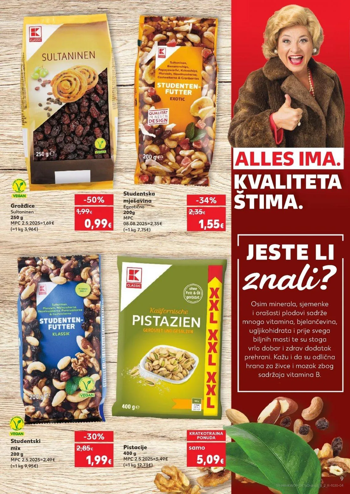 Katalog Kaufland katalog do 03.03.2026 od 25. veljače do 3. ožujka 2026. - Pregled Stranica 9