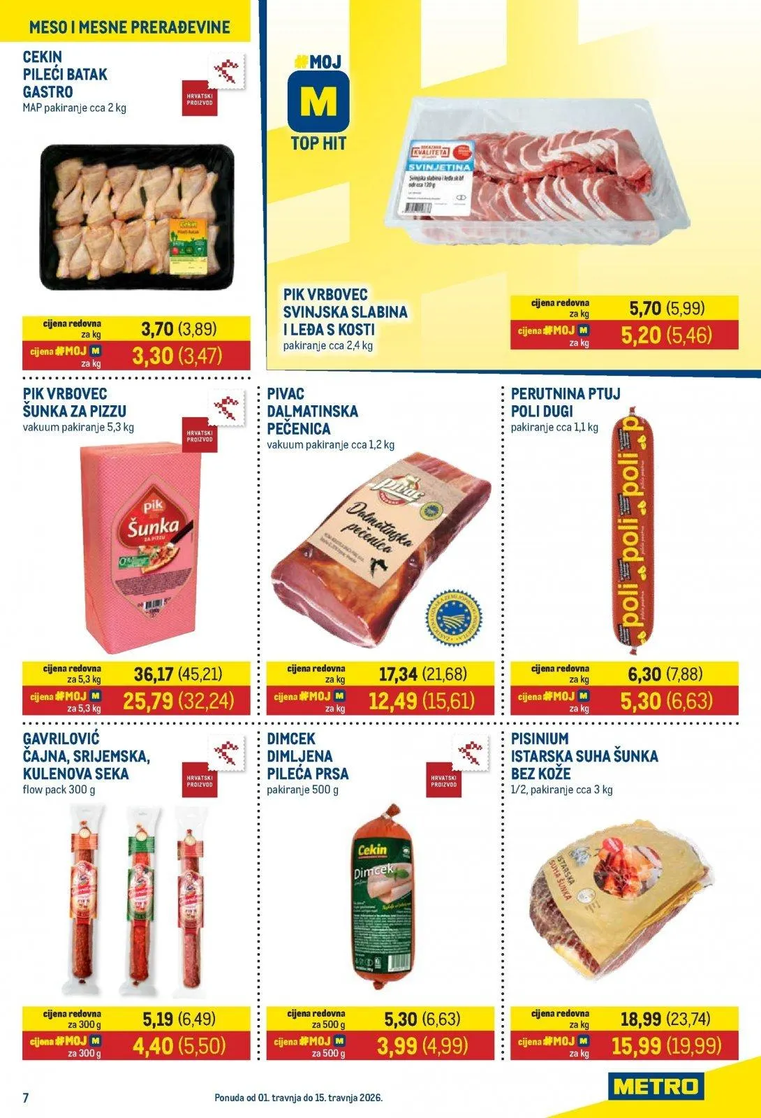 Katalog Metro katalog do 16.04.2026 od 2. travnja do 16. travnja 2026. - Pregled Stranica 7