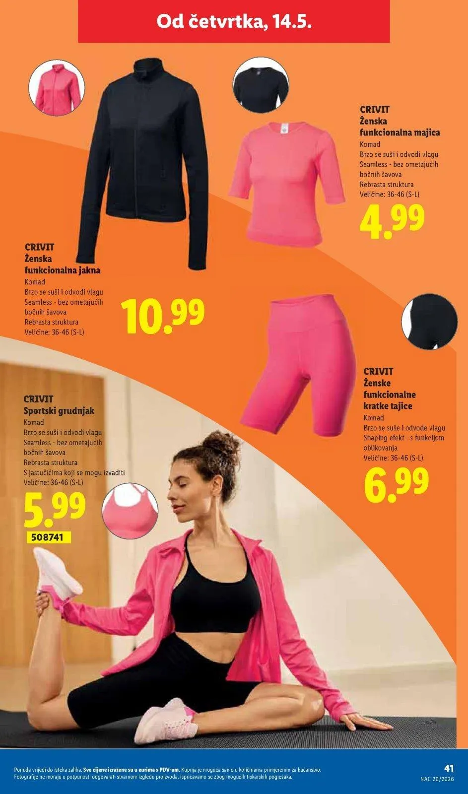 Katalog Lidl katalog do 17.05.2026 od 7. svibnja do 17. svibnja 2026. - Pregled Stranica 41