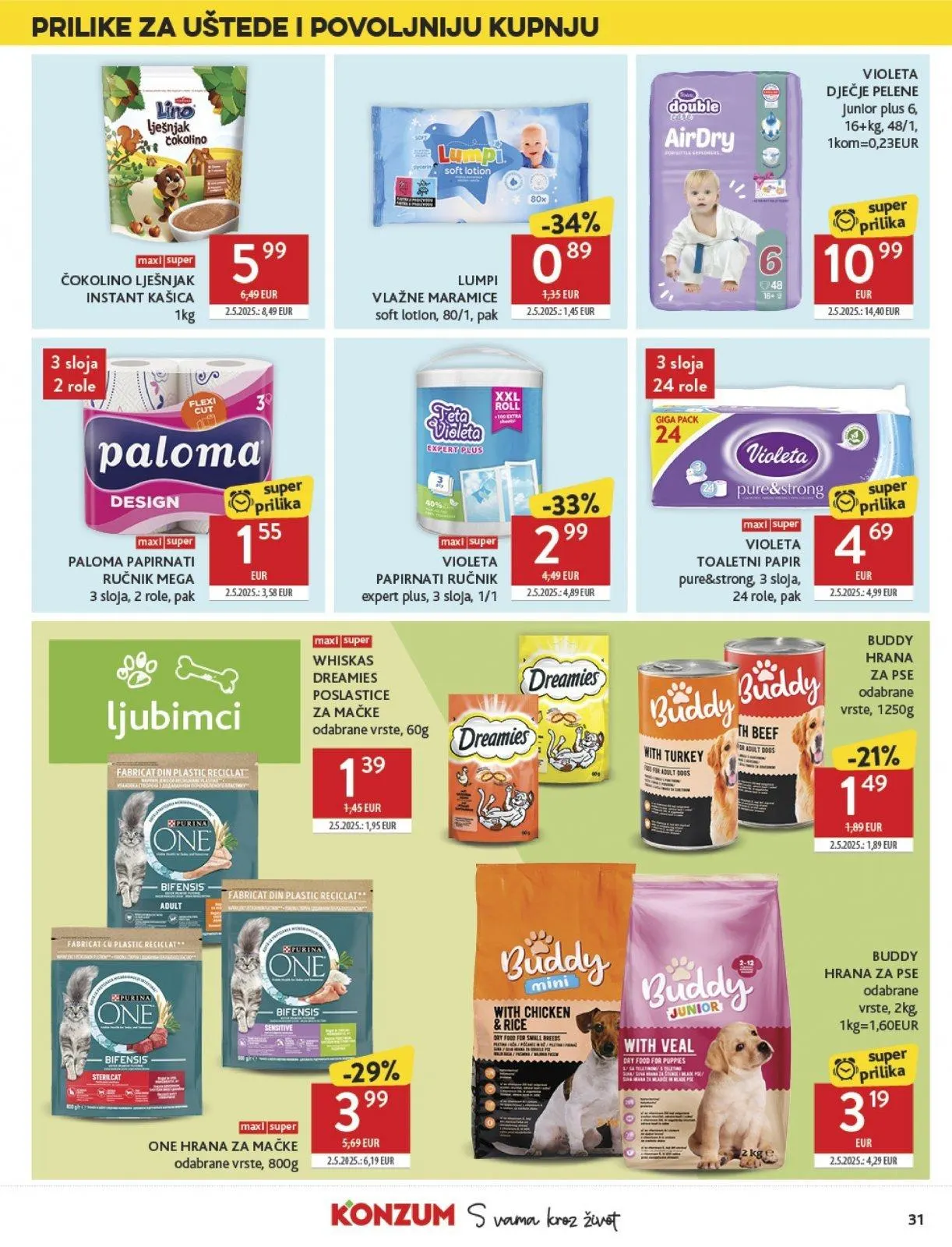 Katalog Konzum katalog do 18.11.2025 od 13. studenoga do 18. studenoga 2025. - Pregled Stranica 31