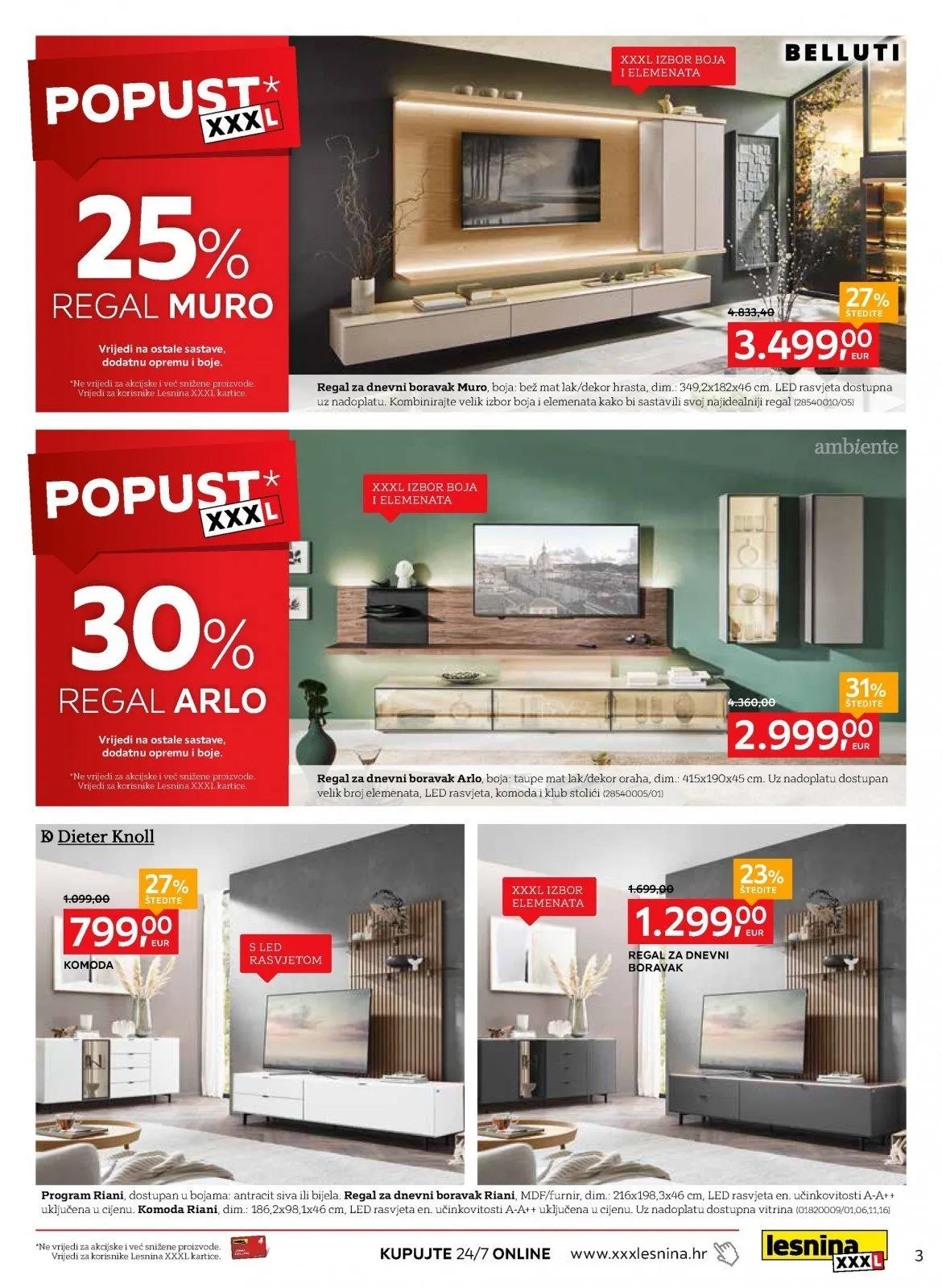 Katalog Lesnina katalog do 24.12.2025 od 12. prosinca do 24. prosinca 2025. - Pregled Stranica 3