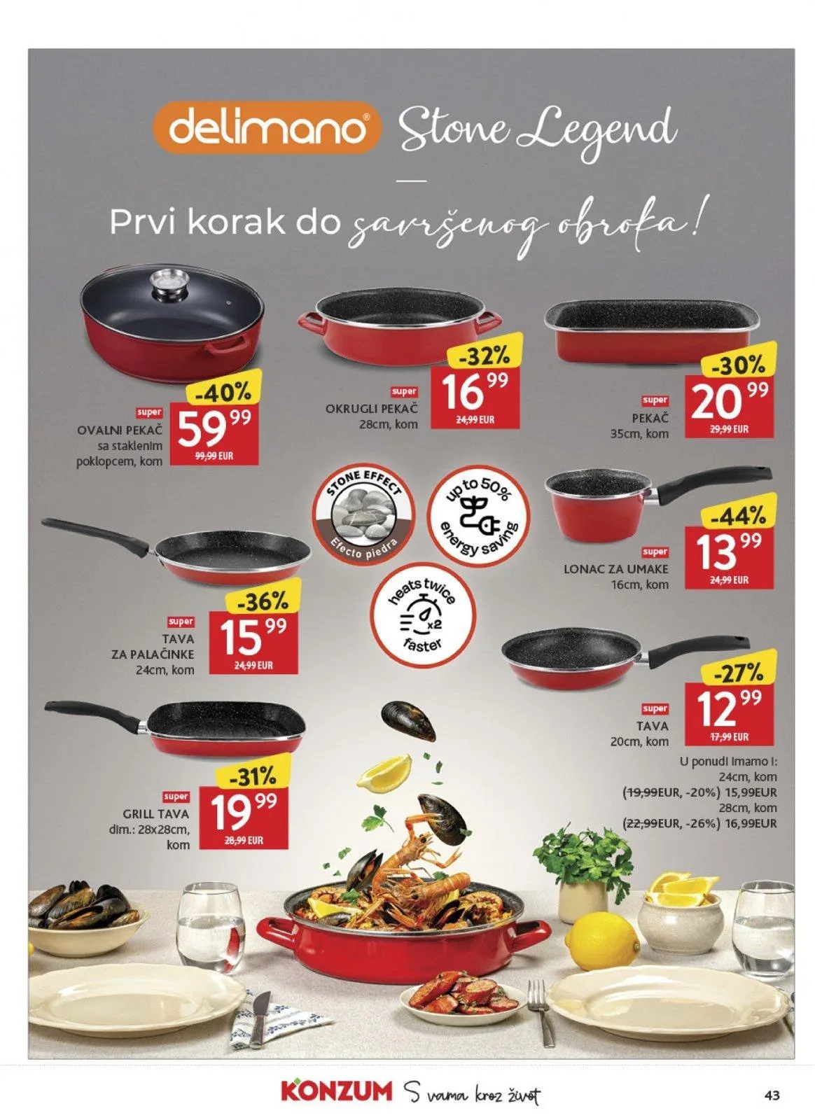 Katalog Konzum katalog do 17.02.2026 od 12. veljače do 17. veljače 2026. - Pregled Stranica 43