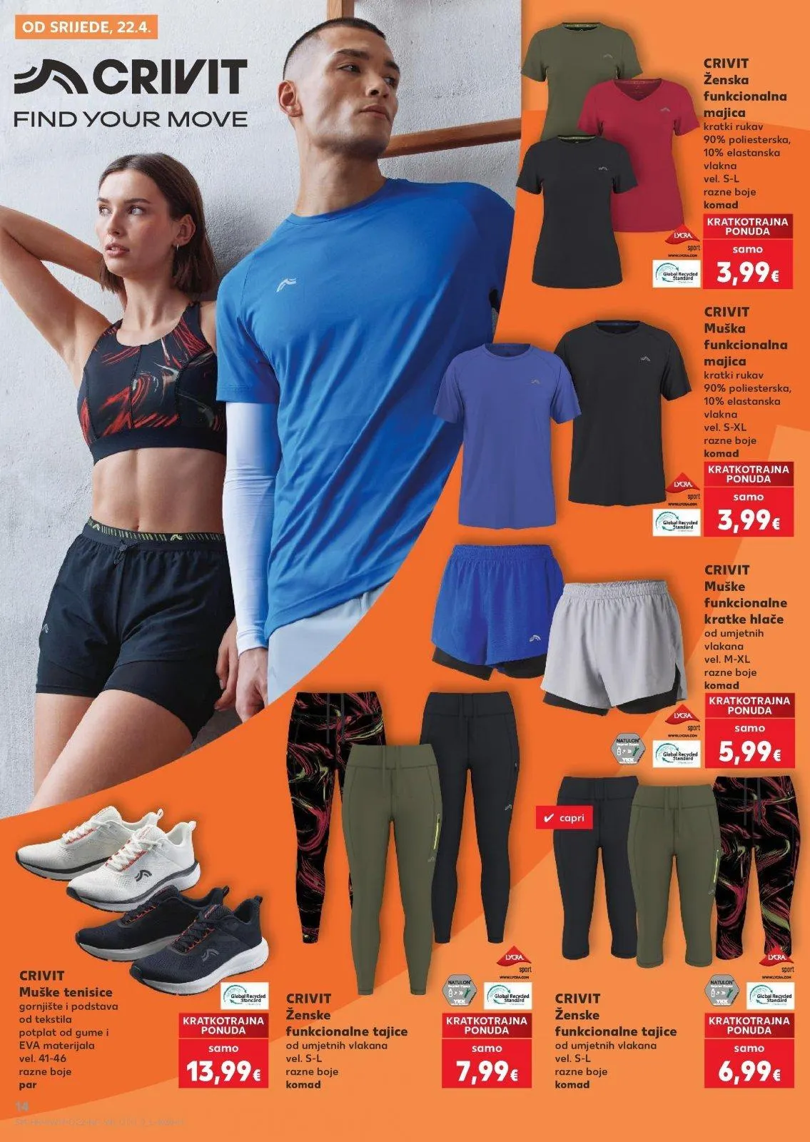 Katalog Kaufland katalog do 28.04.2026 od 22. travnja do 28. travnja 2026. - Pregled Stranica 14