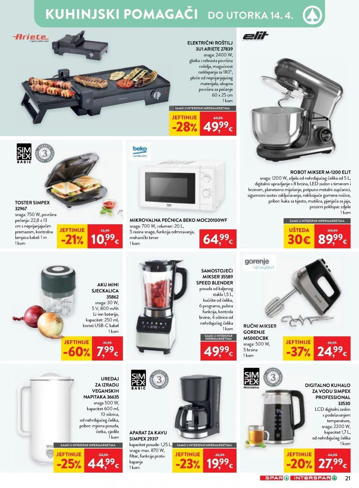 Katalog Spar katalog do 07.04.2026 od 2. travnja do 7. travnja 2026. - Pregled Stranica 27